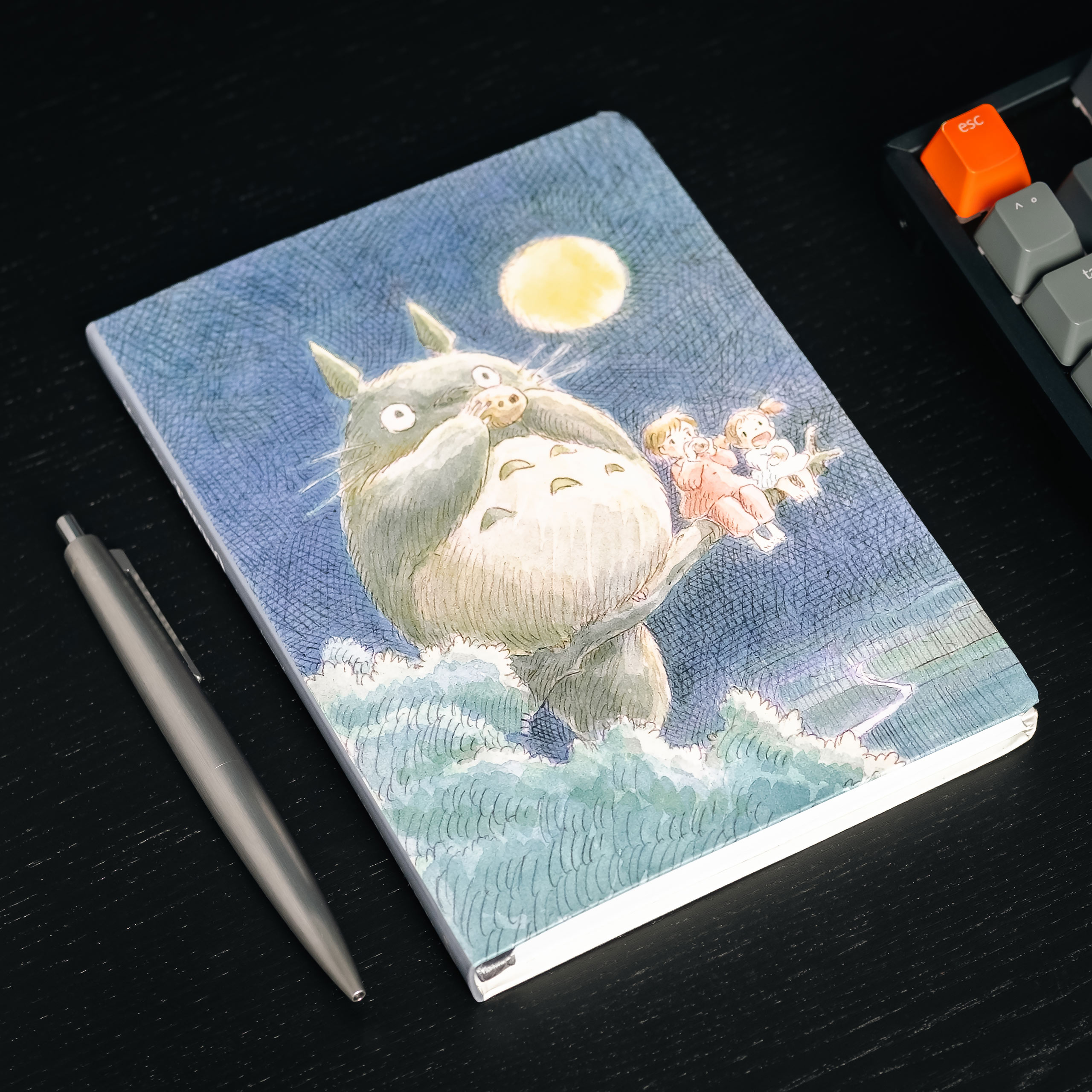 Mon voisin Totoro - Carnet de notes Lune