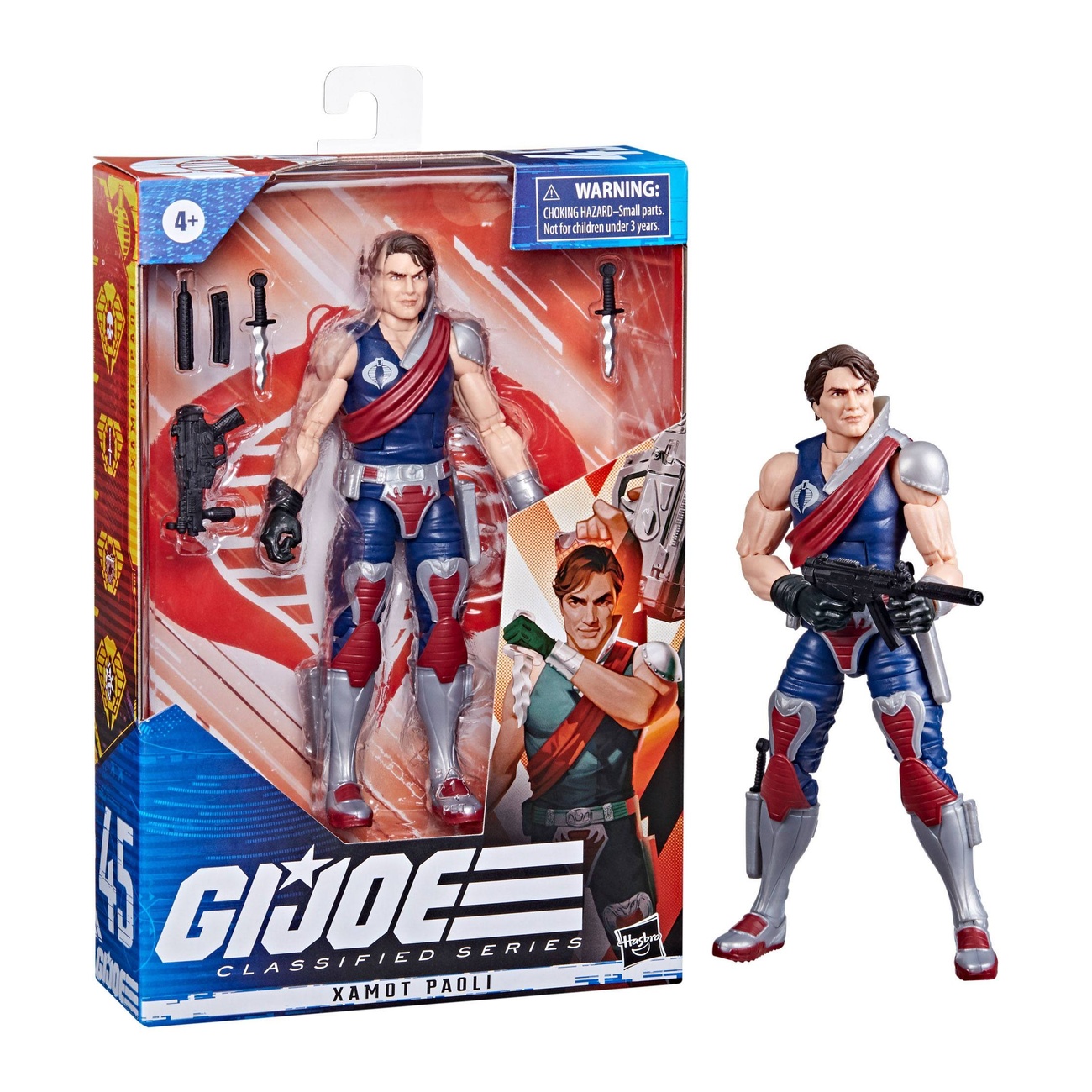 G.I. Joe Classified Series Actiefiguur 2023 Xamot Paoli 15 cm