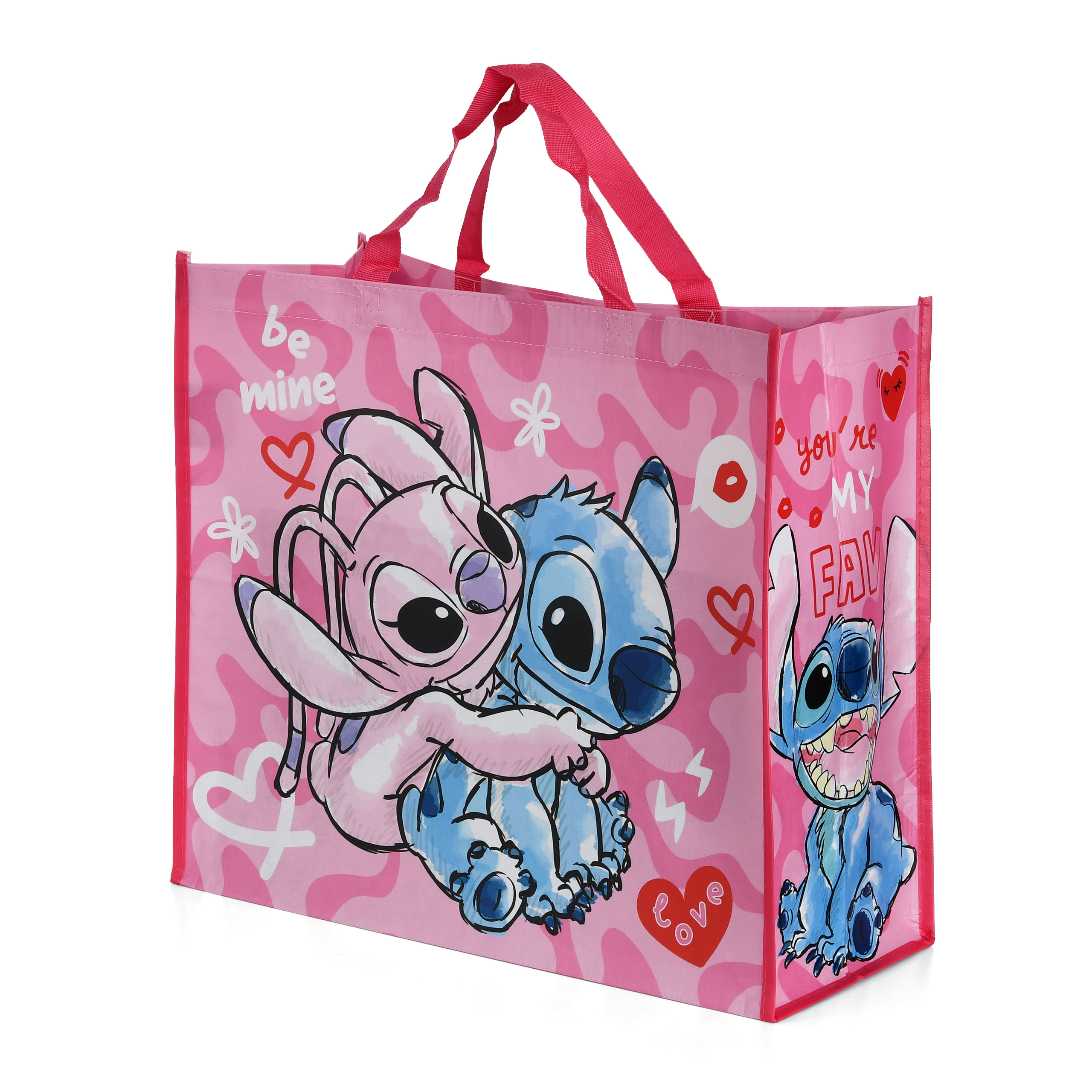 Stitch and Angel Tote Bag - Lilo & Stitch