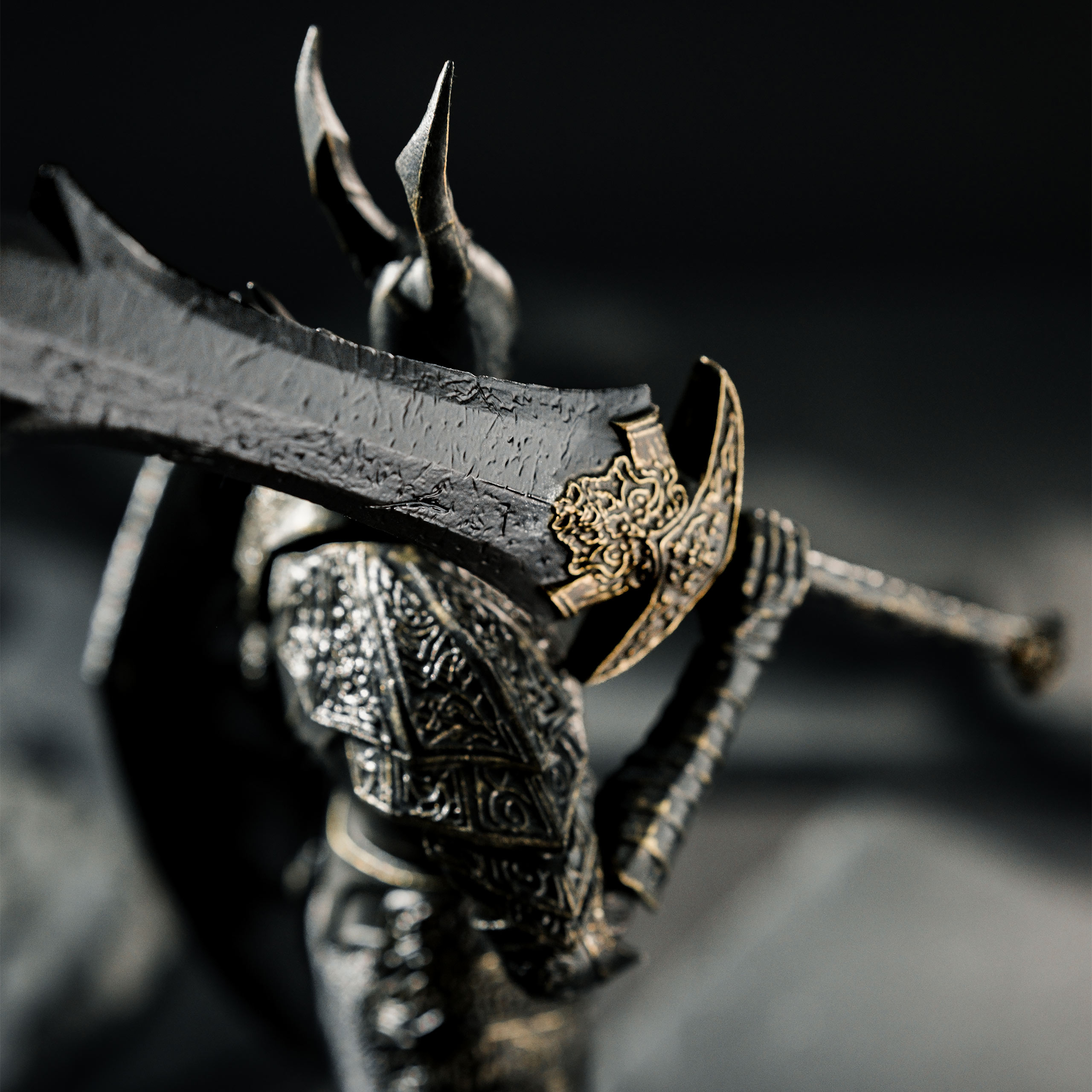 Dark Souls - Black Knight Sculpt Collection Figur