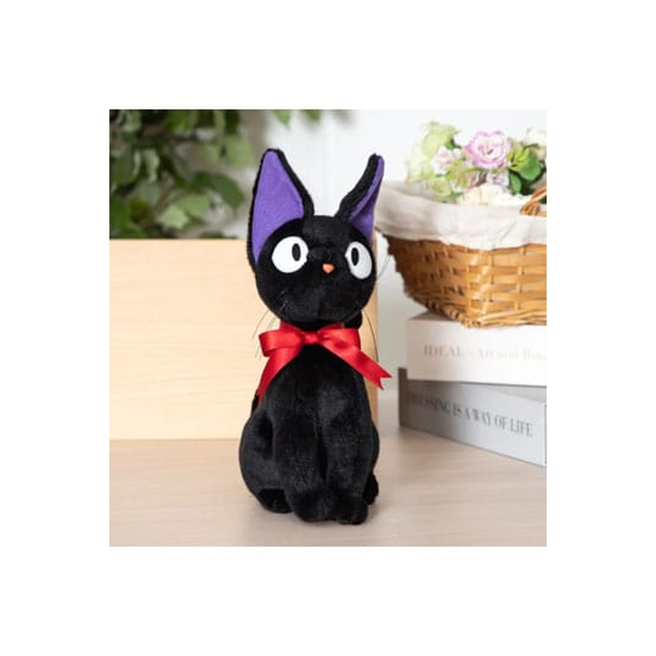 Kikis kleiner Lieferservice Plüschfigur Jiji Sitting M 32 cm