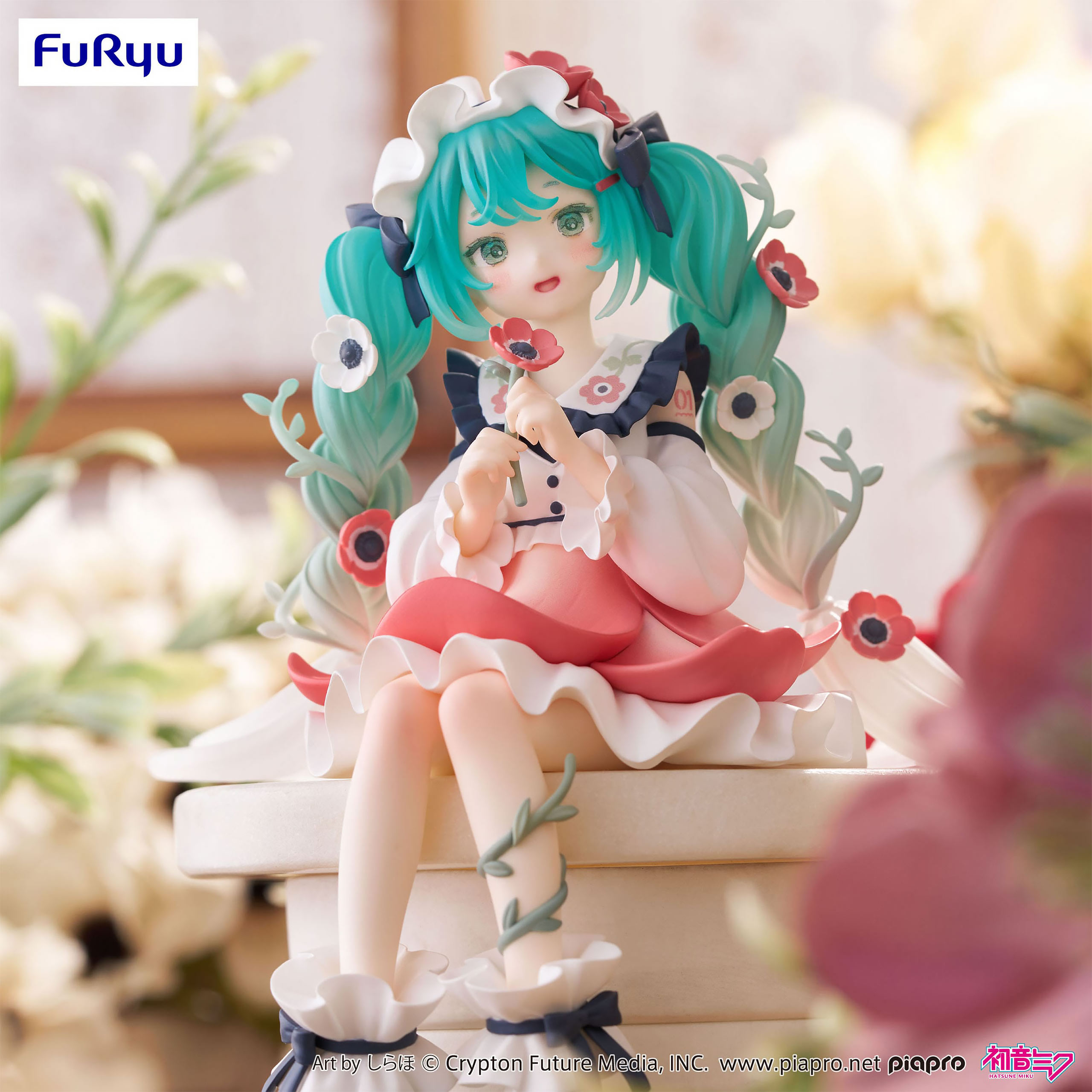 Hatsune Miku - Flower Fairy Anemone Noodle Stopper Figure