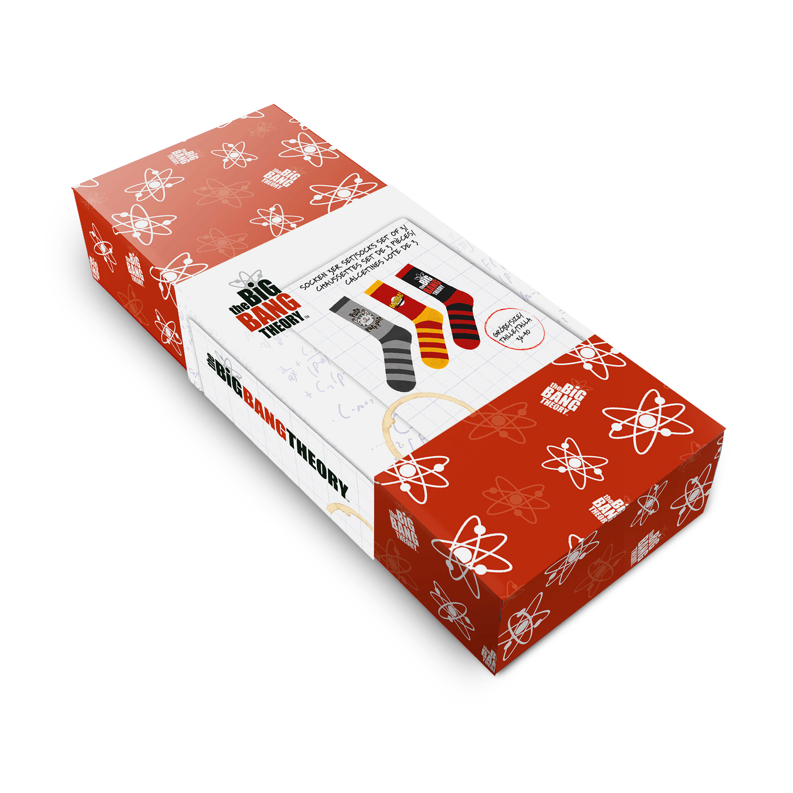 The Big Bang Theory - Sokken 3-pack in geschenkdoos
