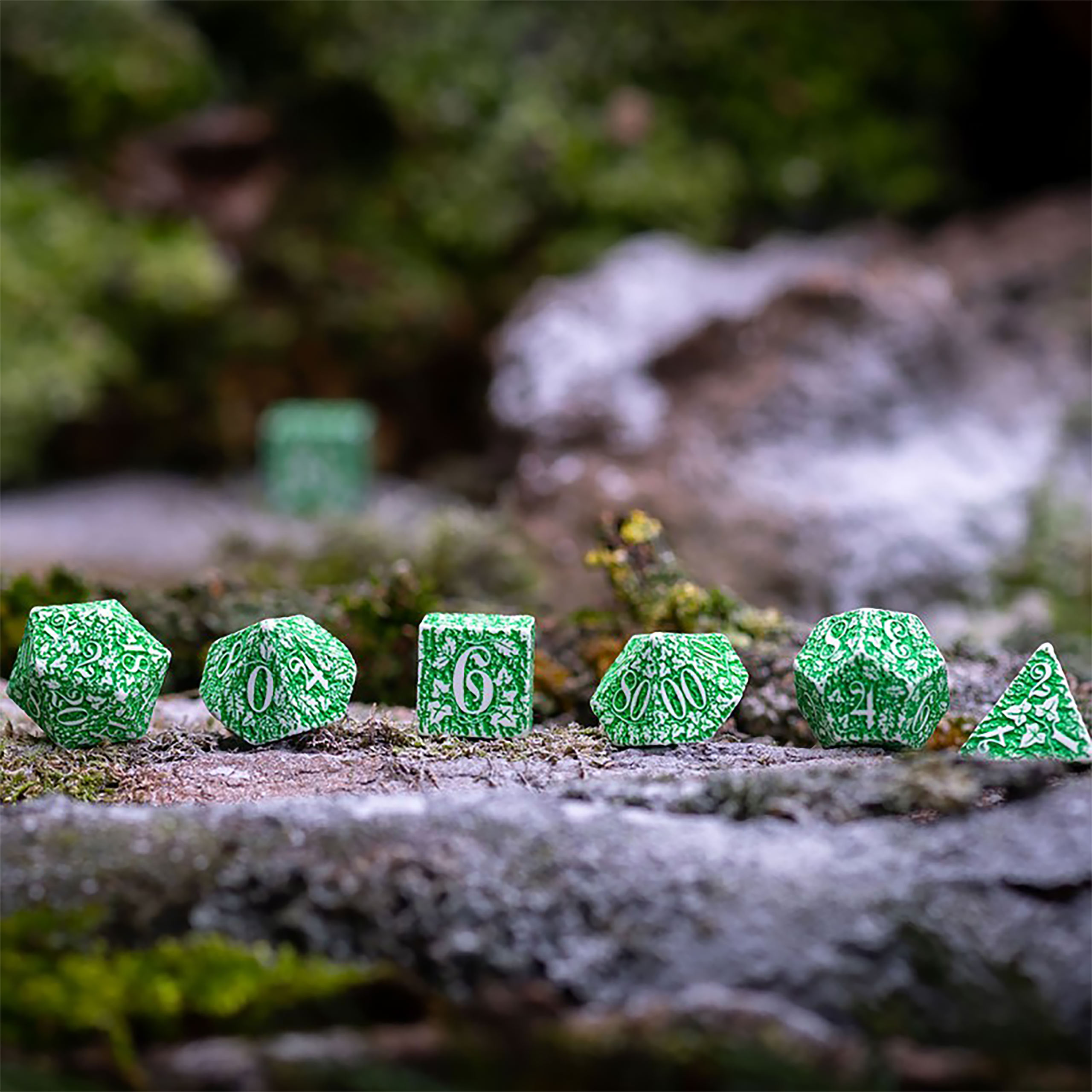 Set de dés RPG Forest Tundra 7pc