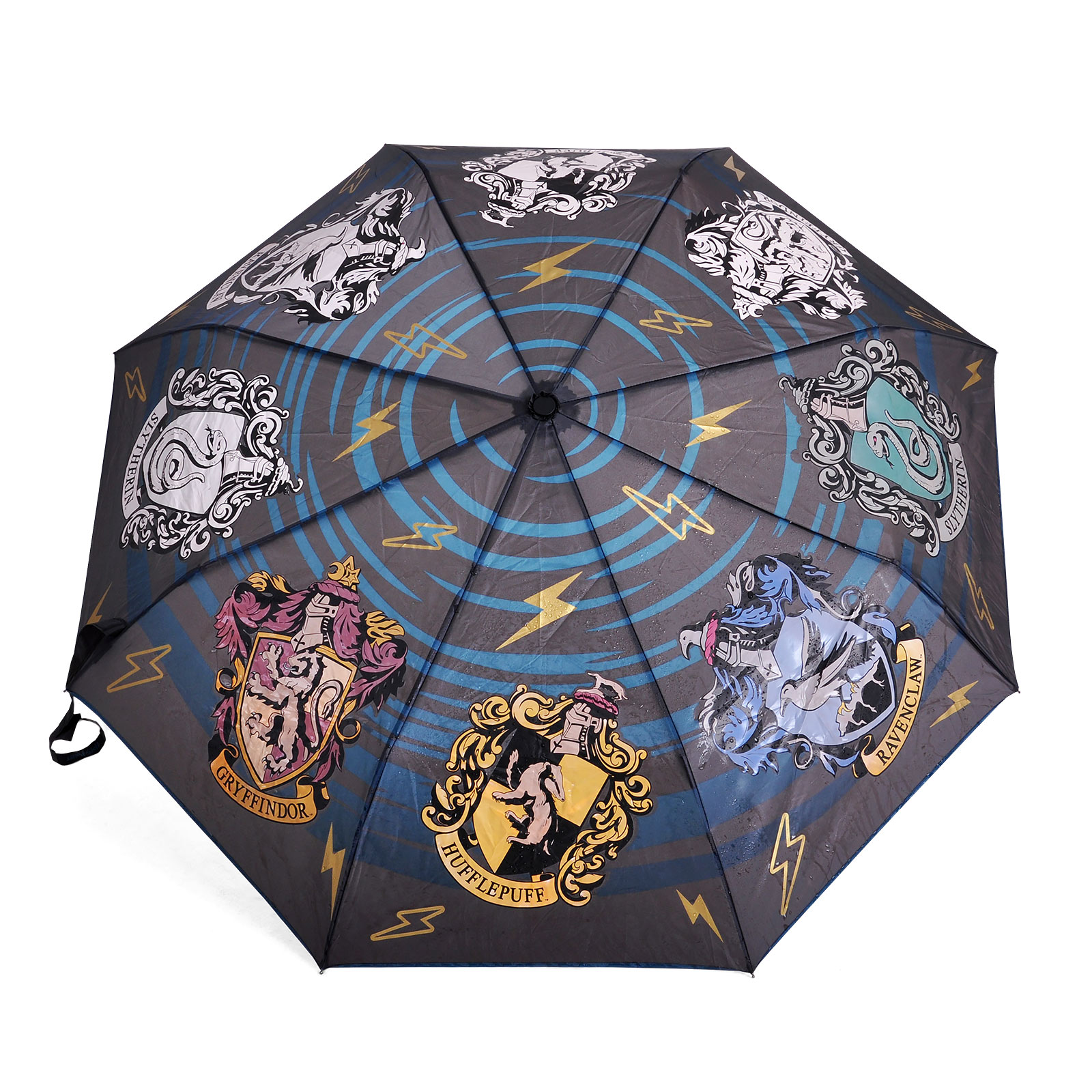Harry Potter - Parapluie avec Blason des Maisons de Poudlard et Effet Aqua