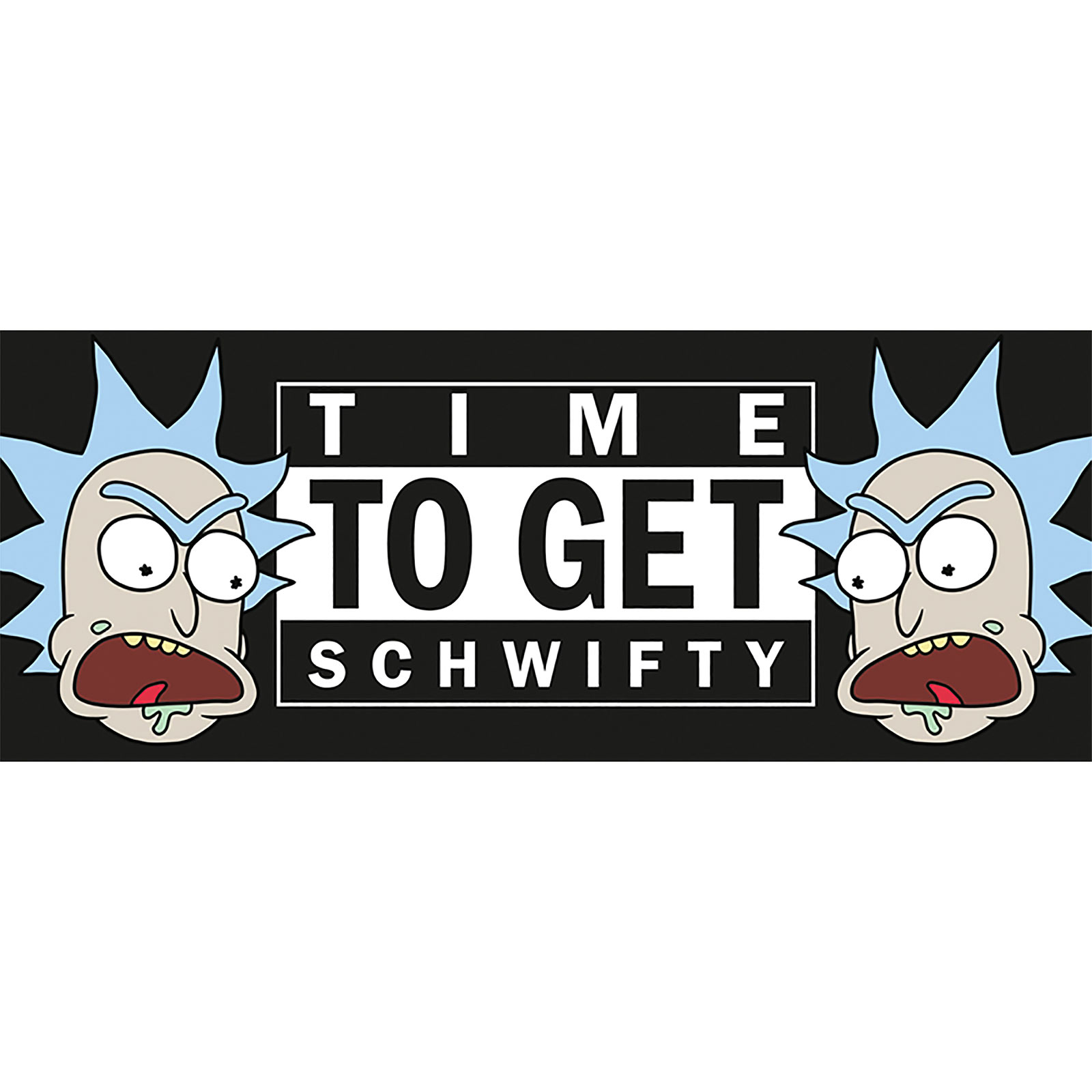 Rick and Morty - Time To Get Schwifty Tasse