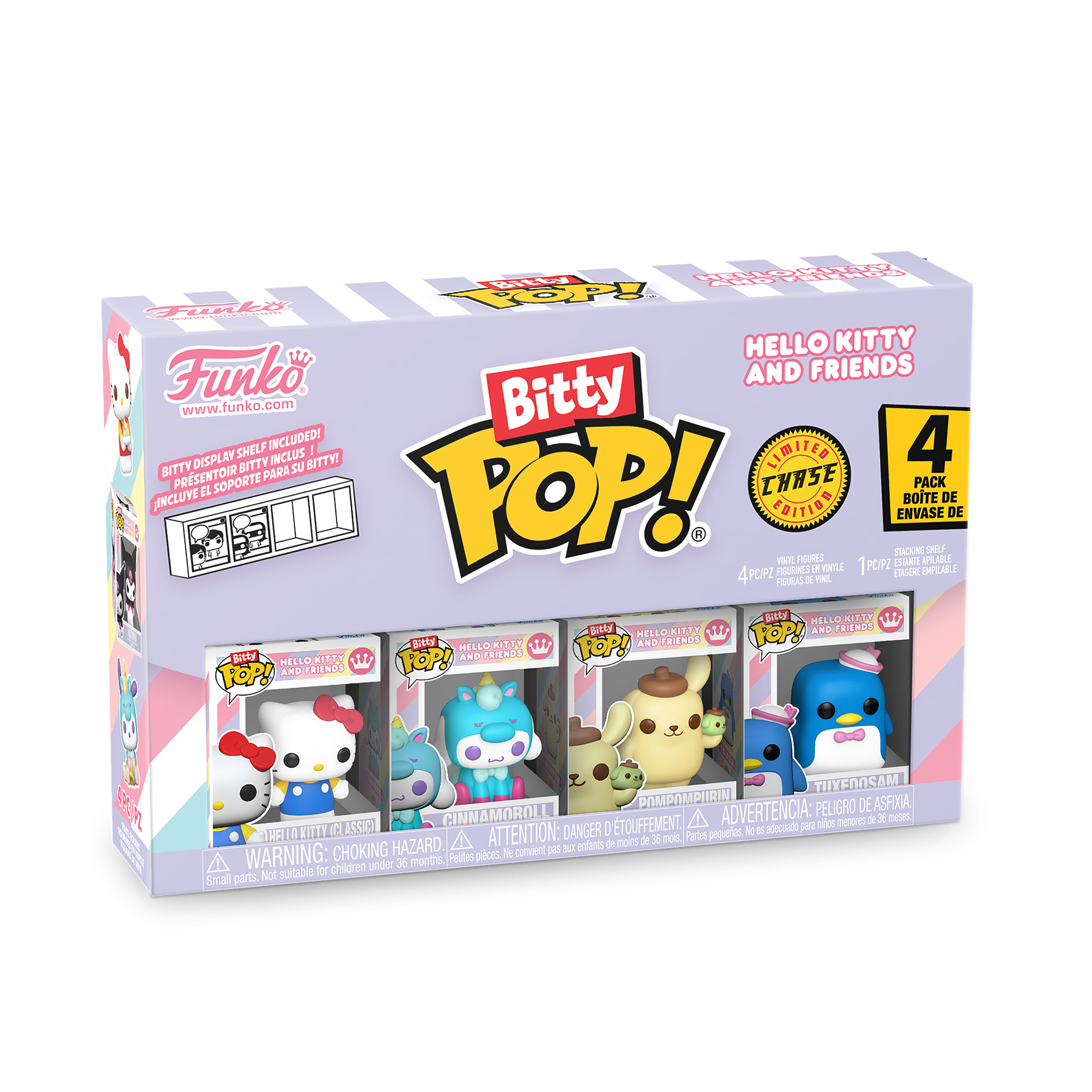 Sanrio - Hello Kitty and Friends Funko Bitty Pop 4er Figuren Set Serie 1