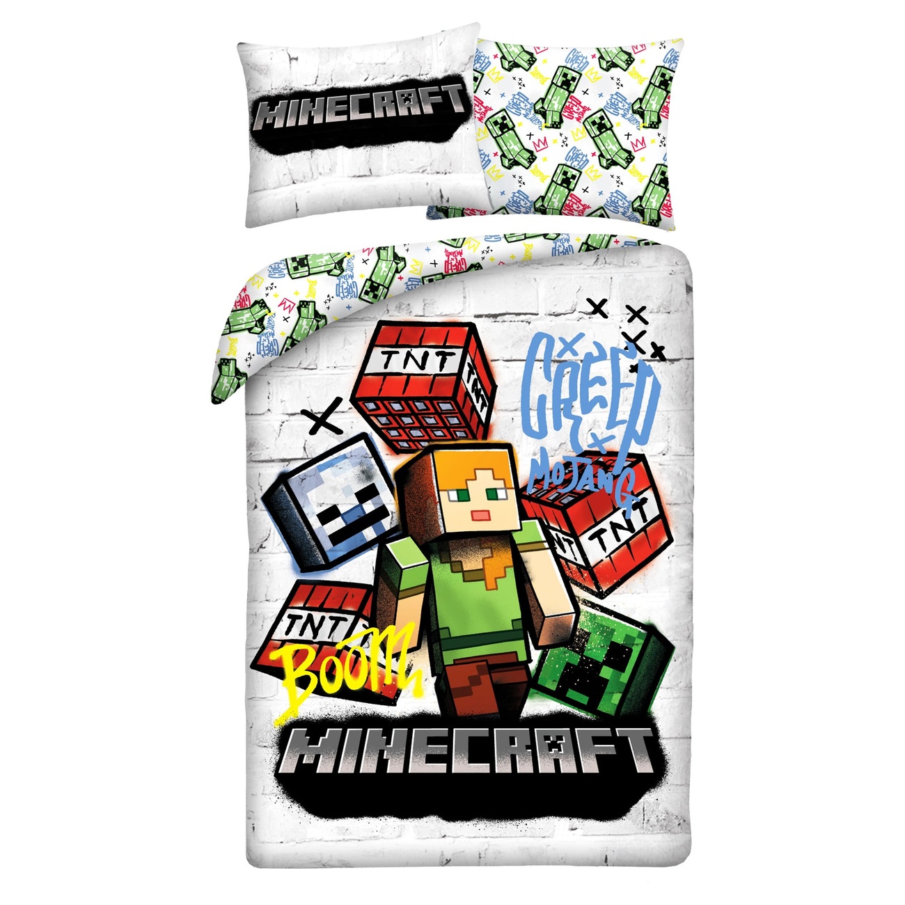 Ropa de cama Minecraft Ver. 11 140 x 200 cm / 70 x 90 cm