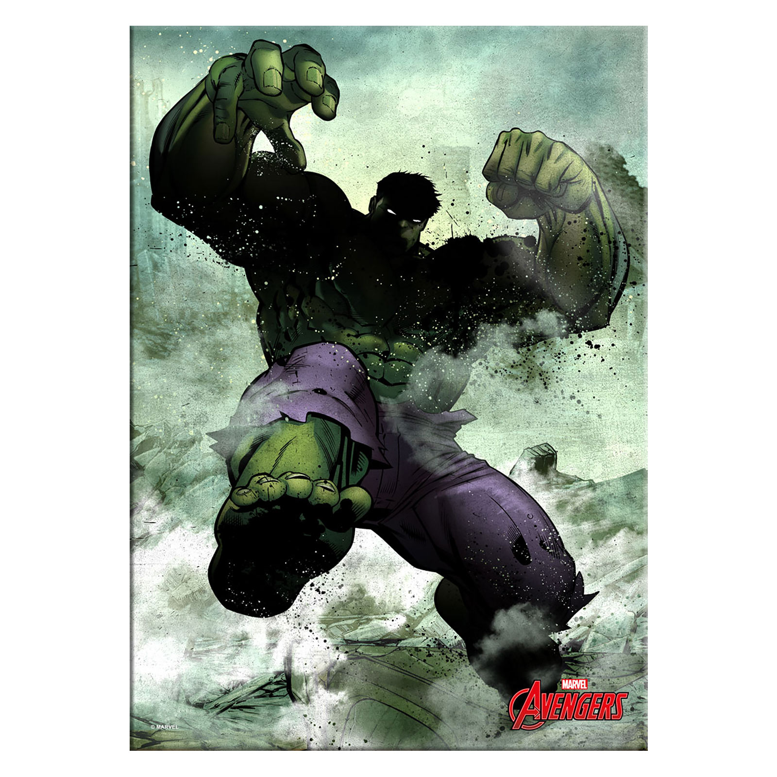 Hulk Metaal Poster