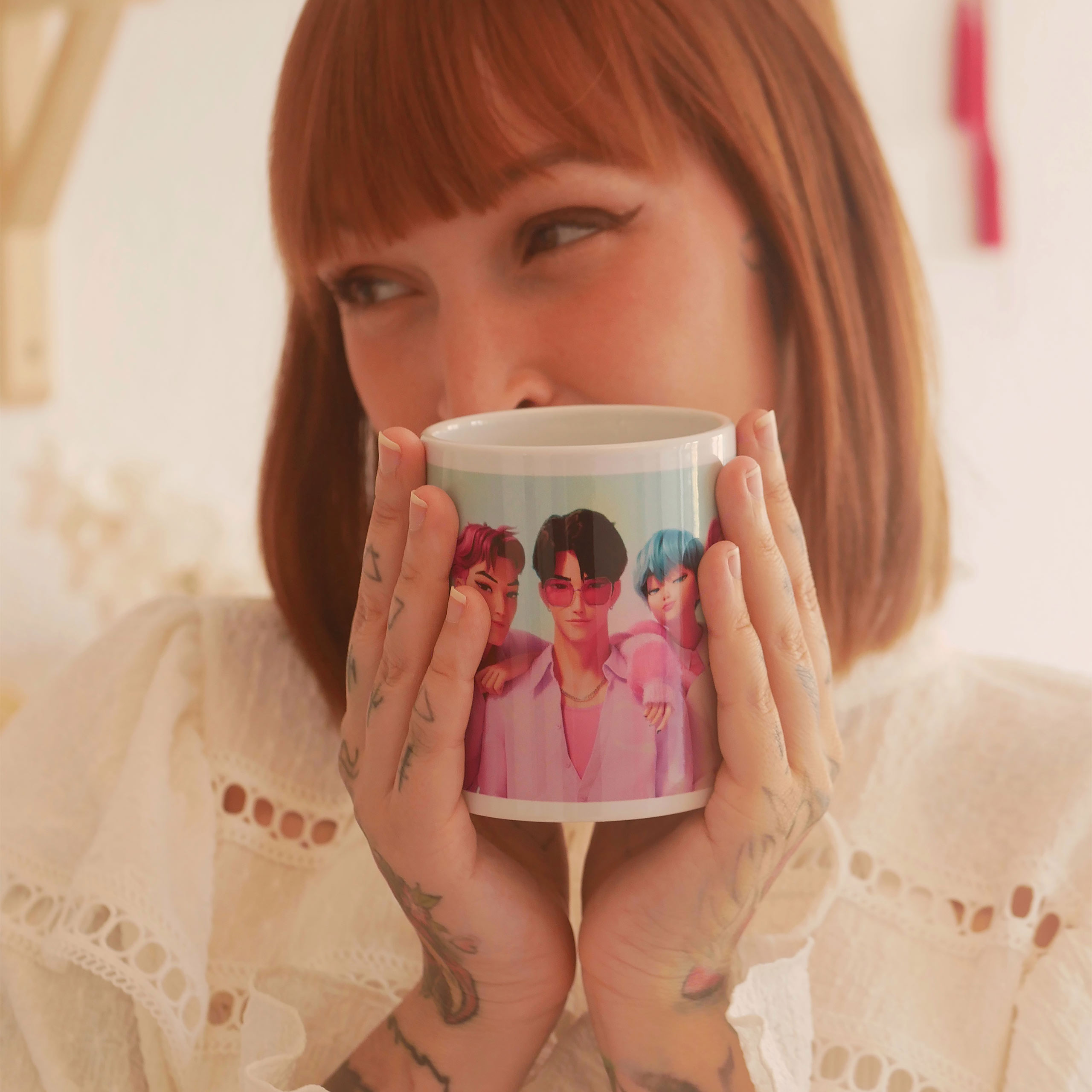 KPop Demon Hunters - Mug Saja Boys