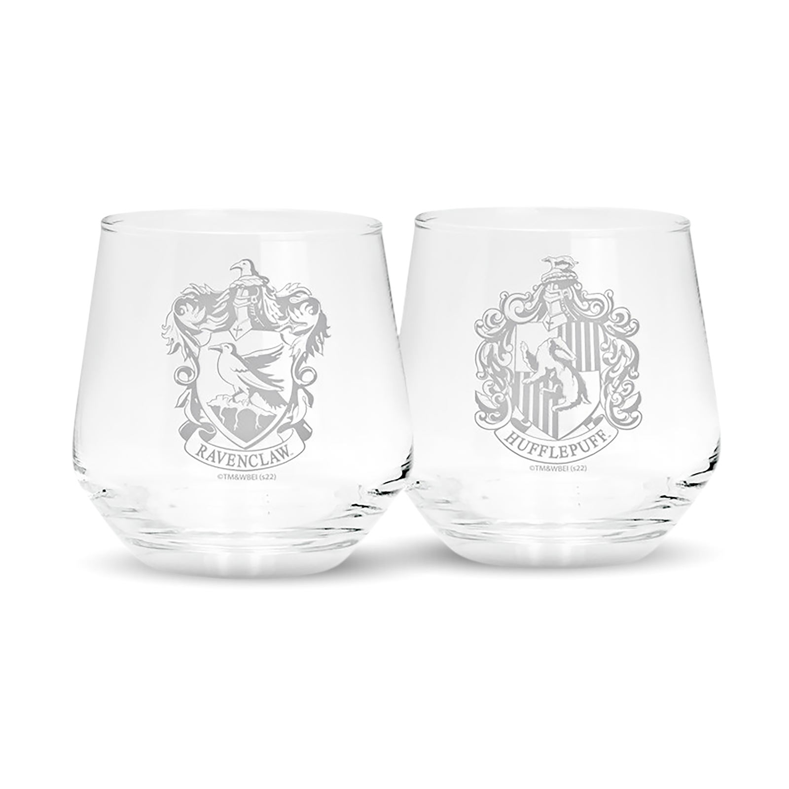 Harry Potter - Ravenclaw & Hufflepuff Glasses 2-piece Set