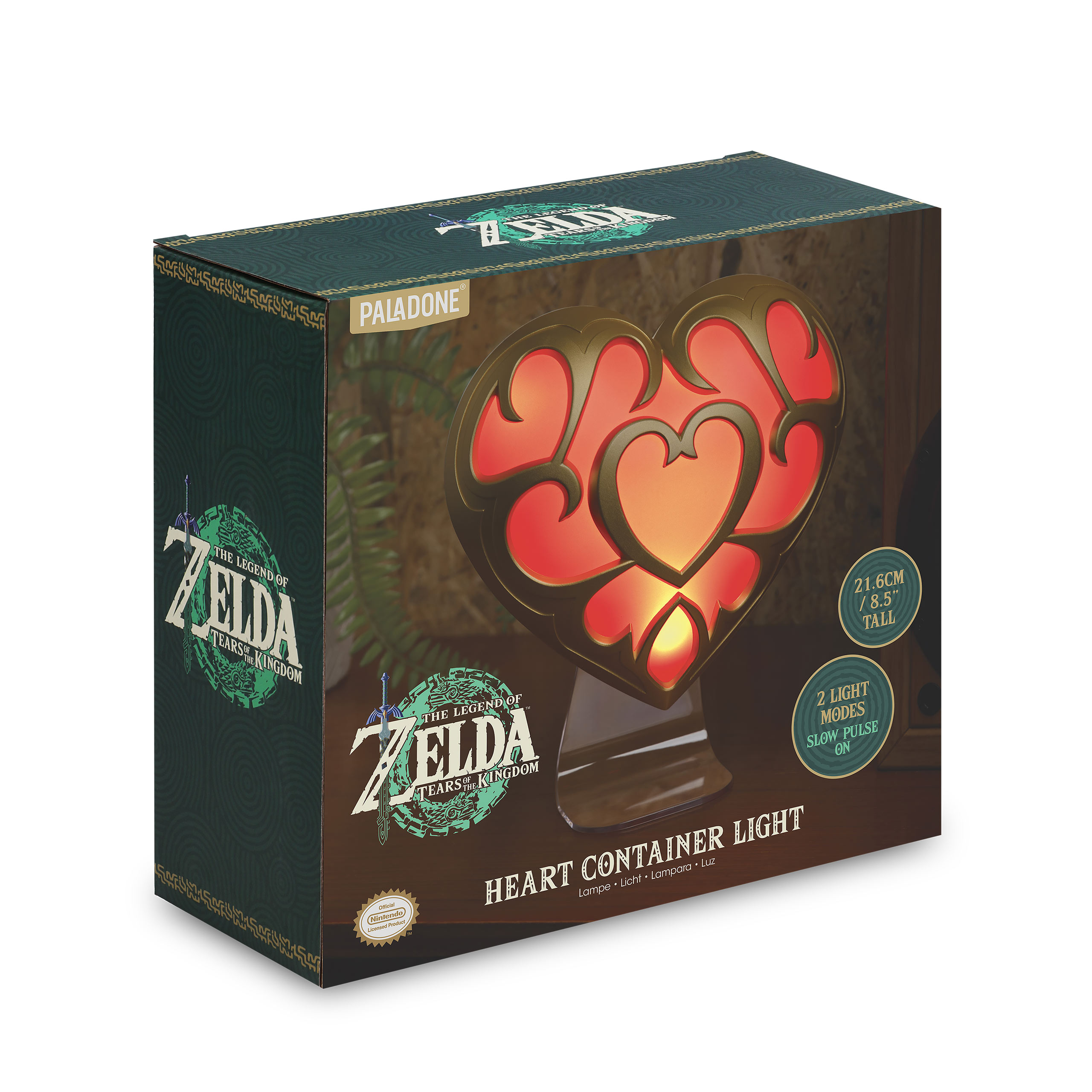 Zelda - Heart Container Table Lamp