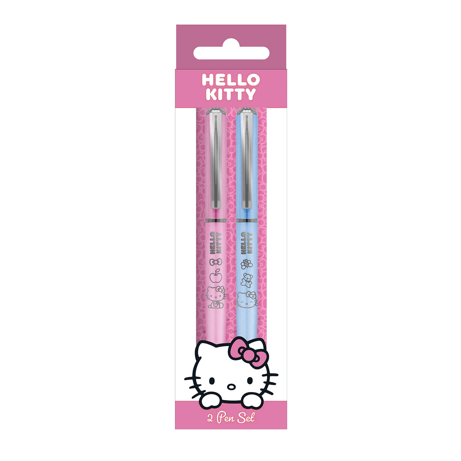 Hello Kitty - Juego de 2 Bolígrafos