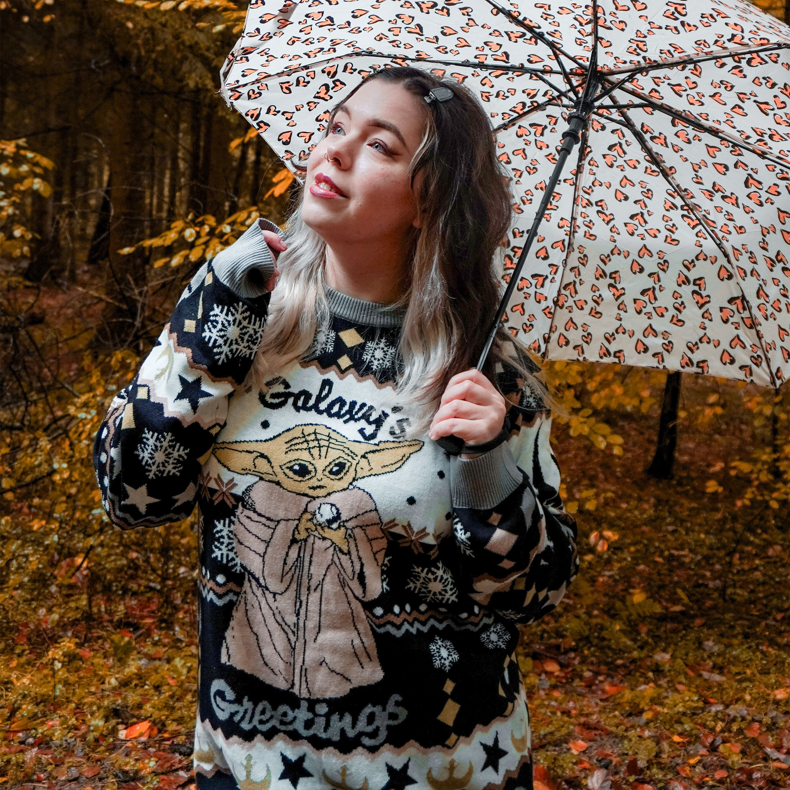 Grogu Galaxy's Greetings gebreide trui - Star Wars The Mandalorian