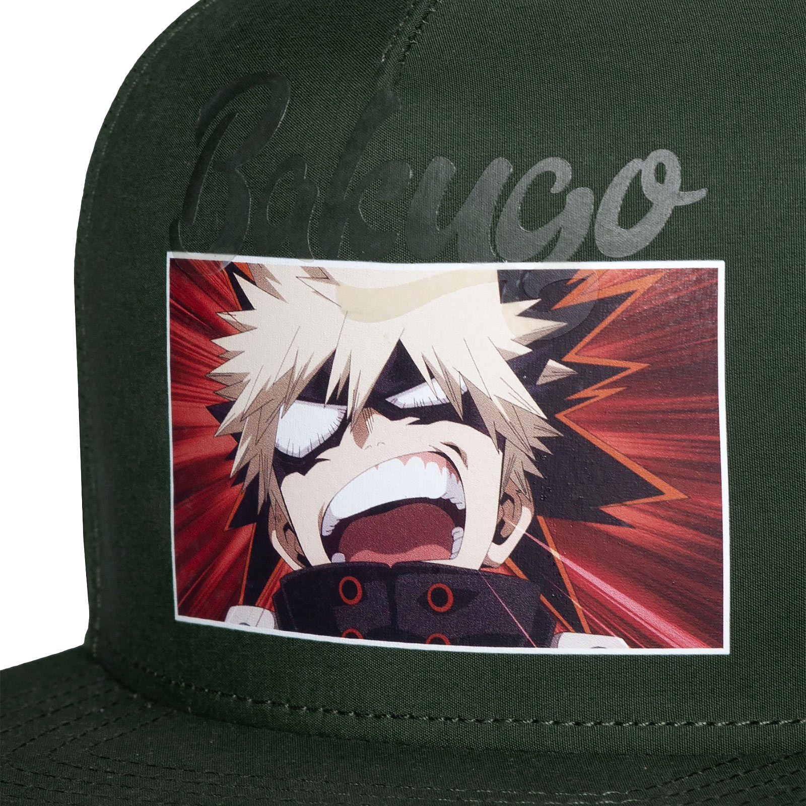 My Hero Academia - Gorra Snapback Bakugo verde