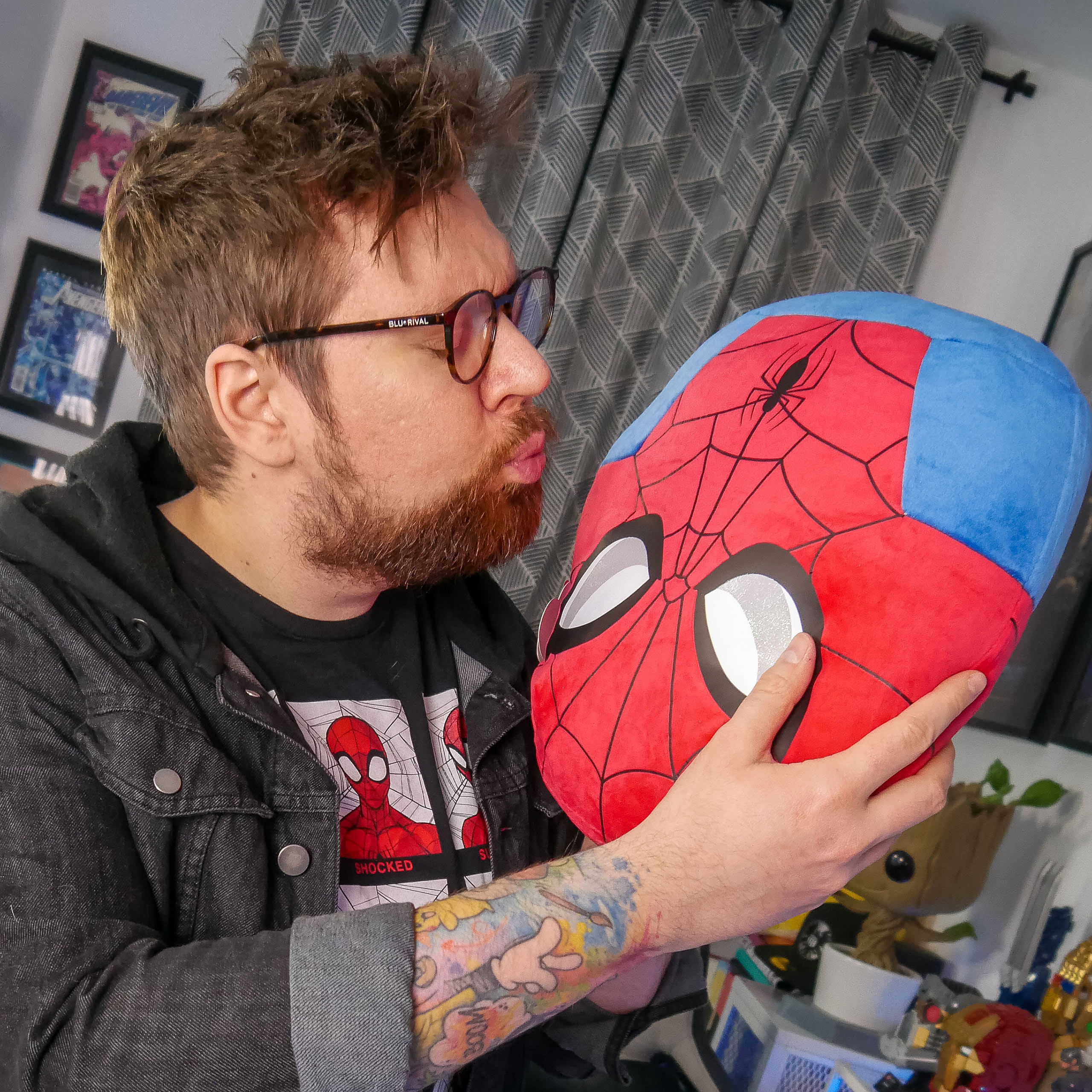 Spider-Man Squishy Beanies Plush Pillow 35cm - Marvel