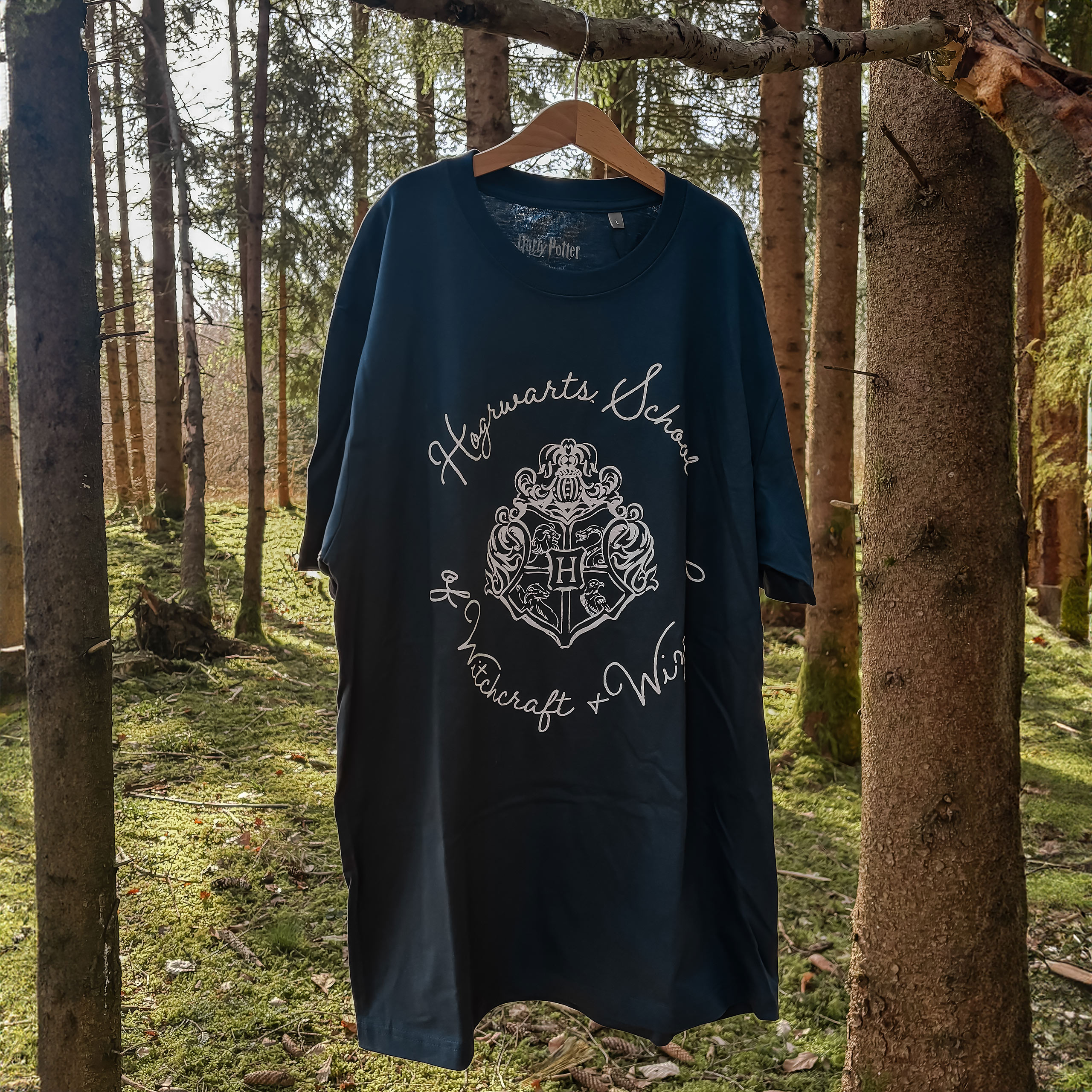 Hogwarts Crest T-Shirt Blue - Harry Potter
