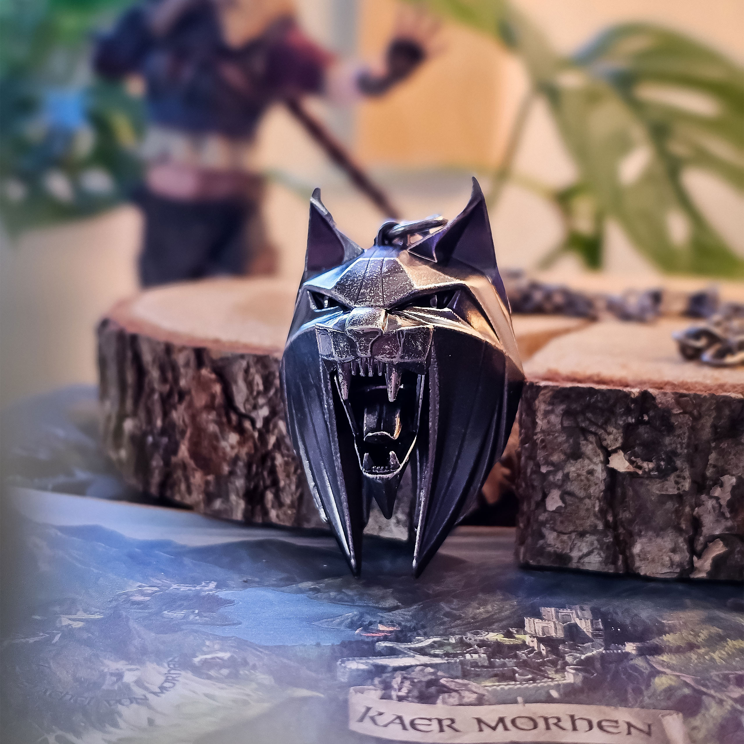 Witcher - Luchs Medaillon Kette