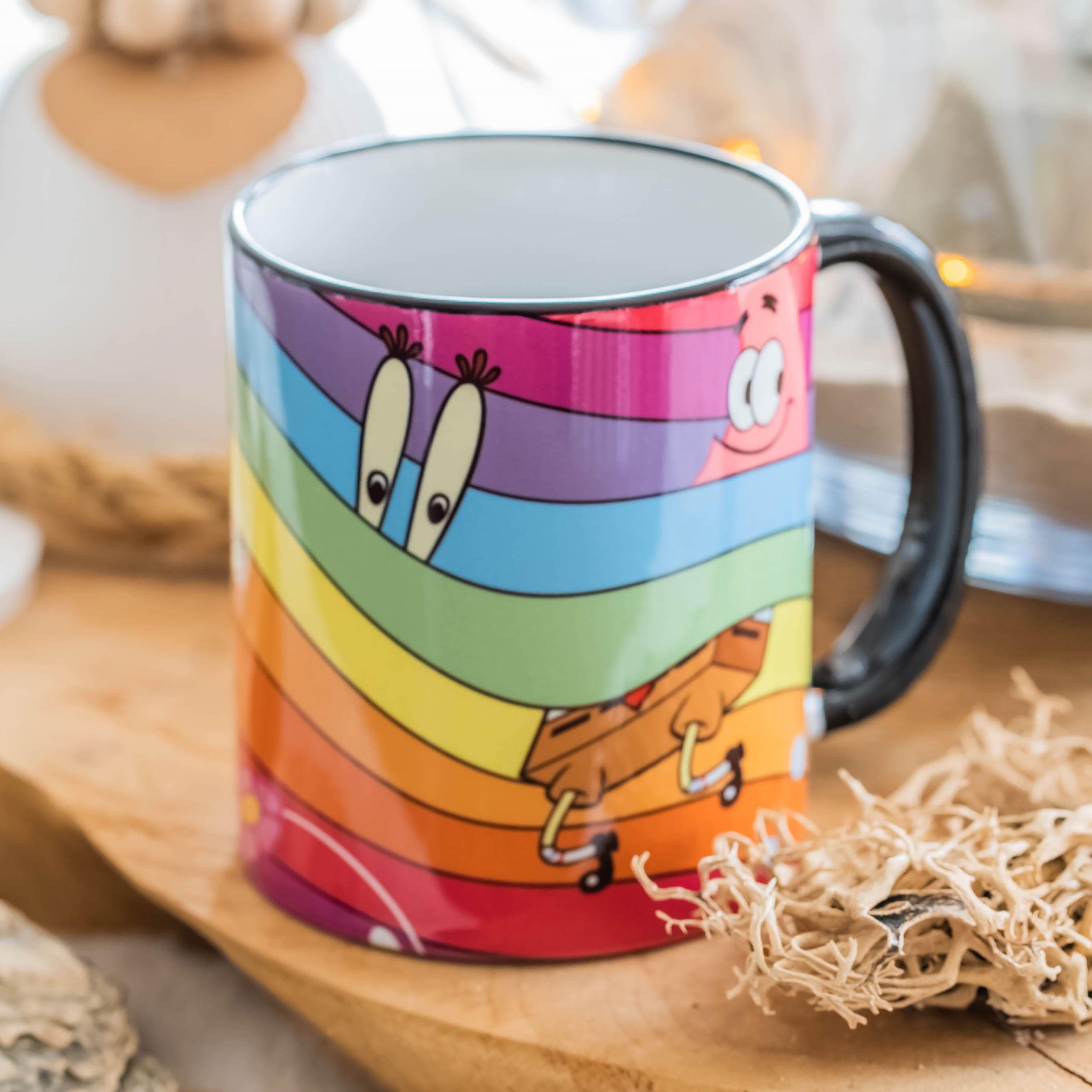 Bob Esponja - Taza Rainbow