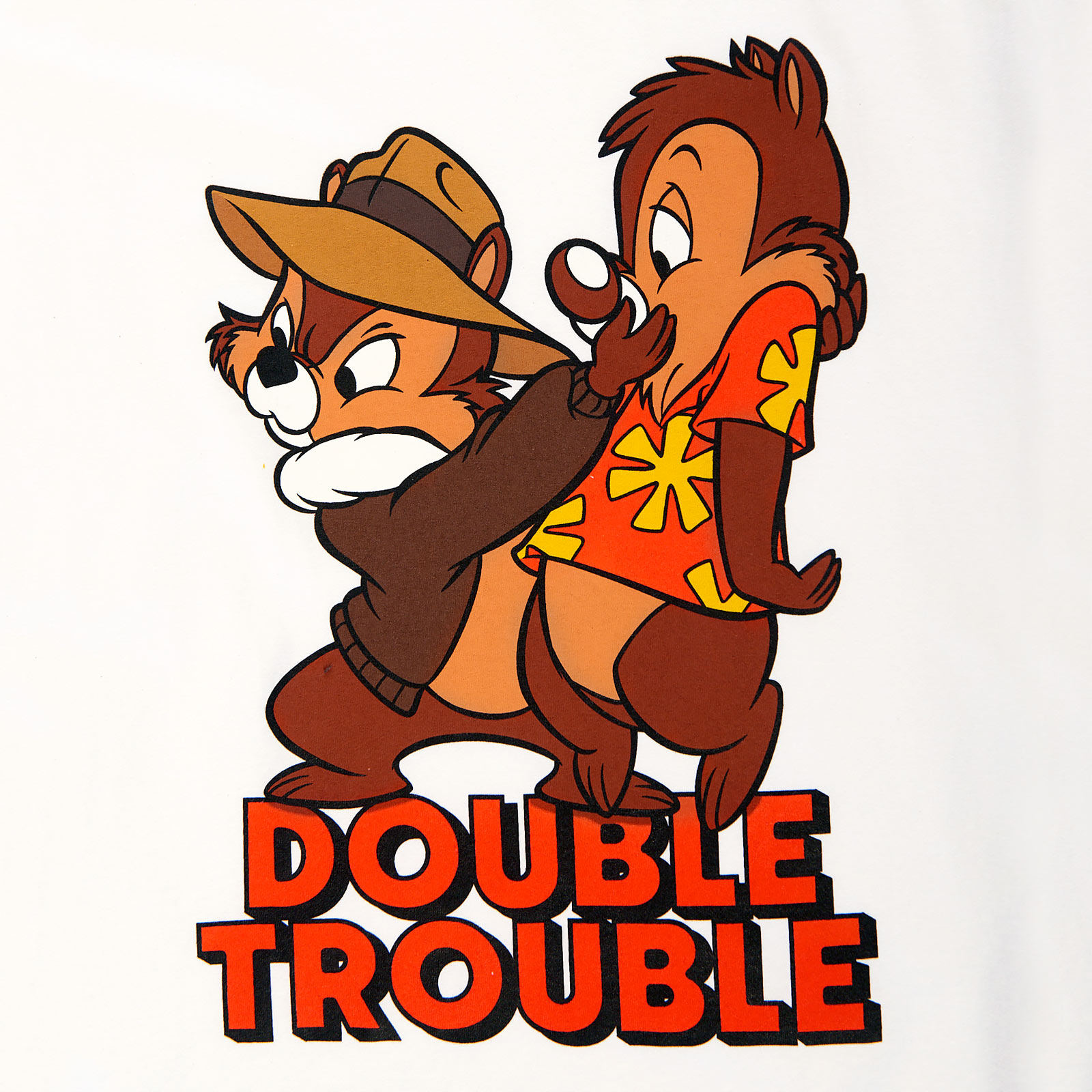 Chip et Dale - Double Trouble T-shirt femme blanc