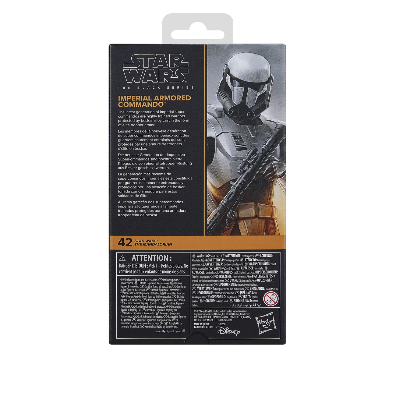 Star Wars: The Mandalorian Black Series Action Figure Imperial Armored Commando 15 cm