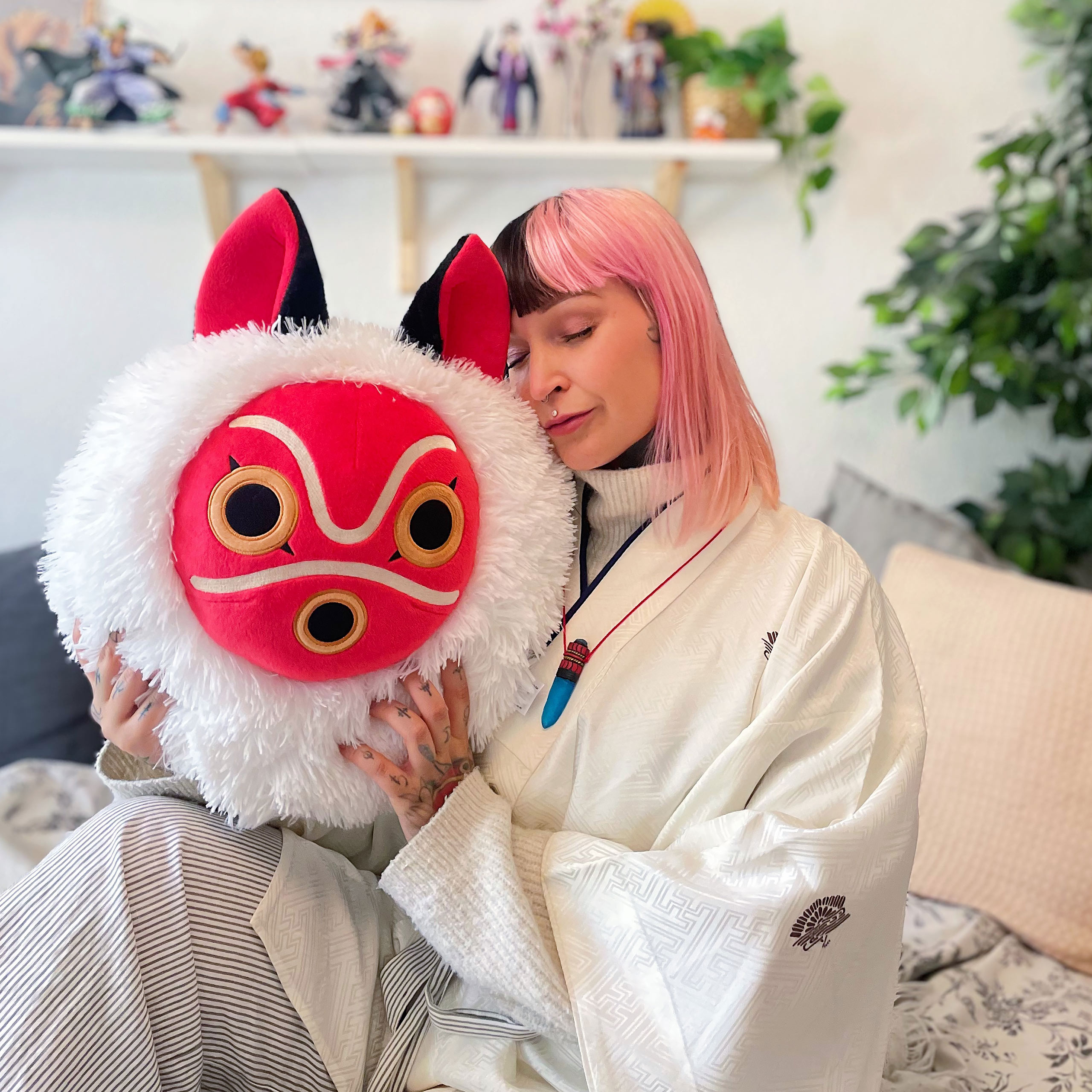 Prinses Mononoke - San's Masker Kussen