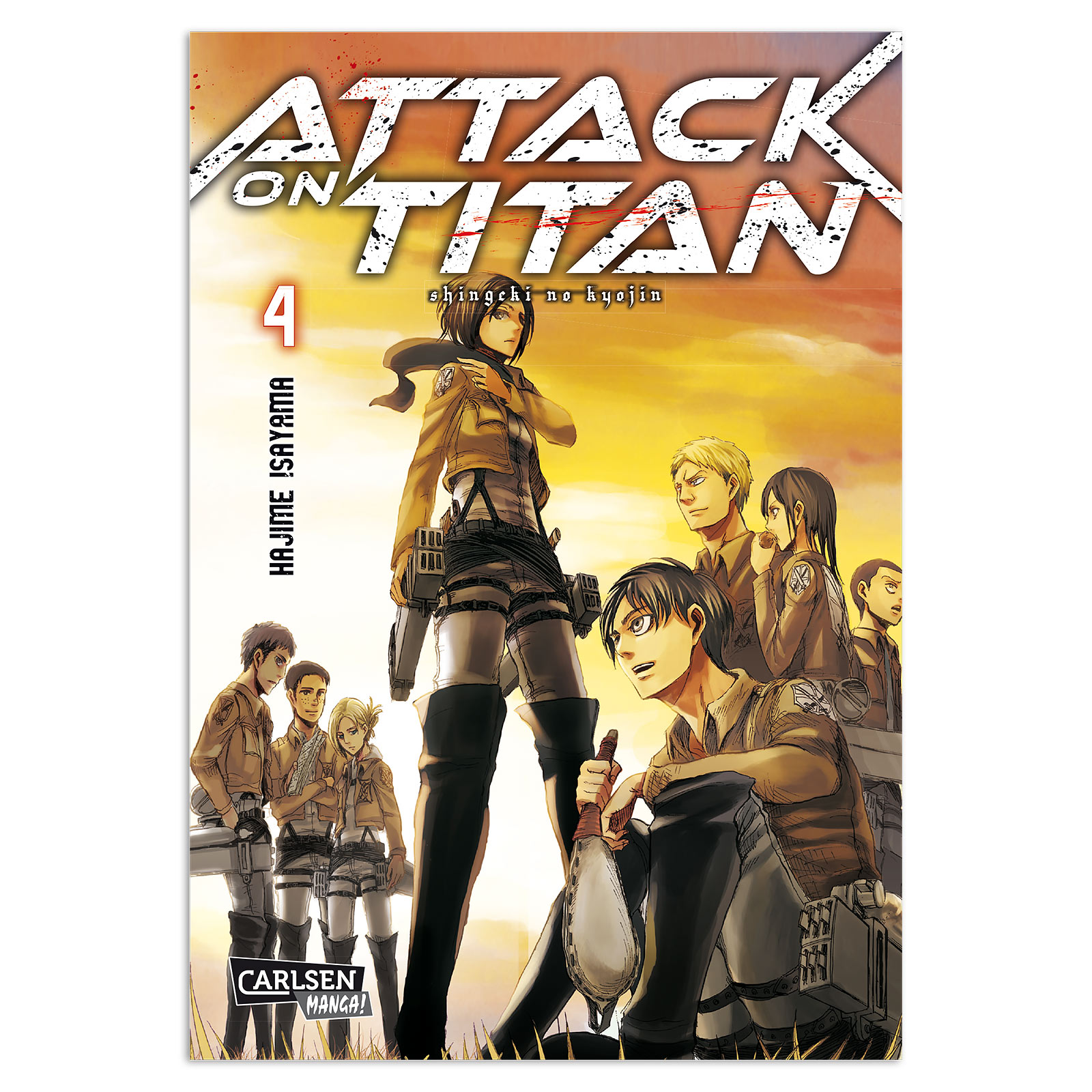 Attack on Titan - Tome 4 Broché