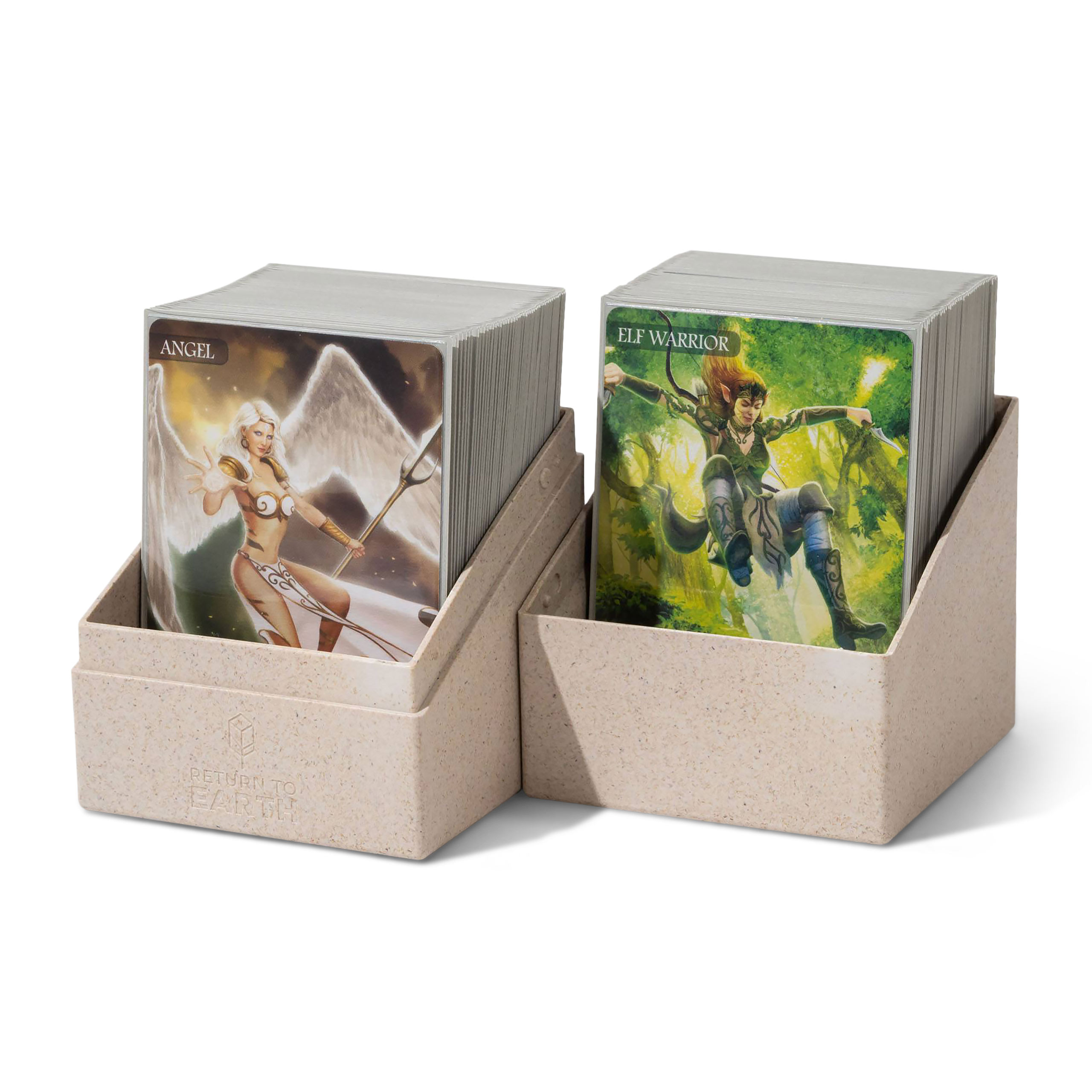 Ultimate Guard white collectible card box for 100 cards