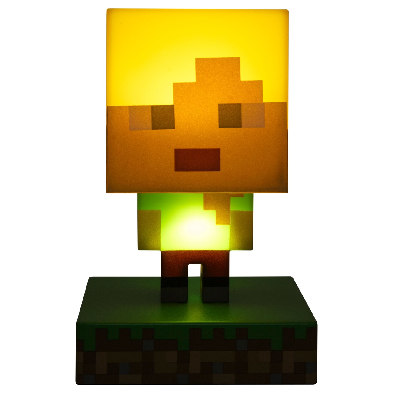 Lámpara Icono 3D Minecraft Alex