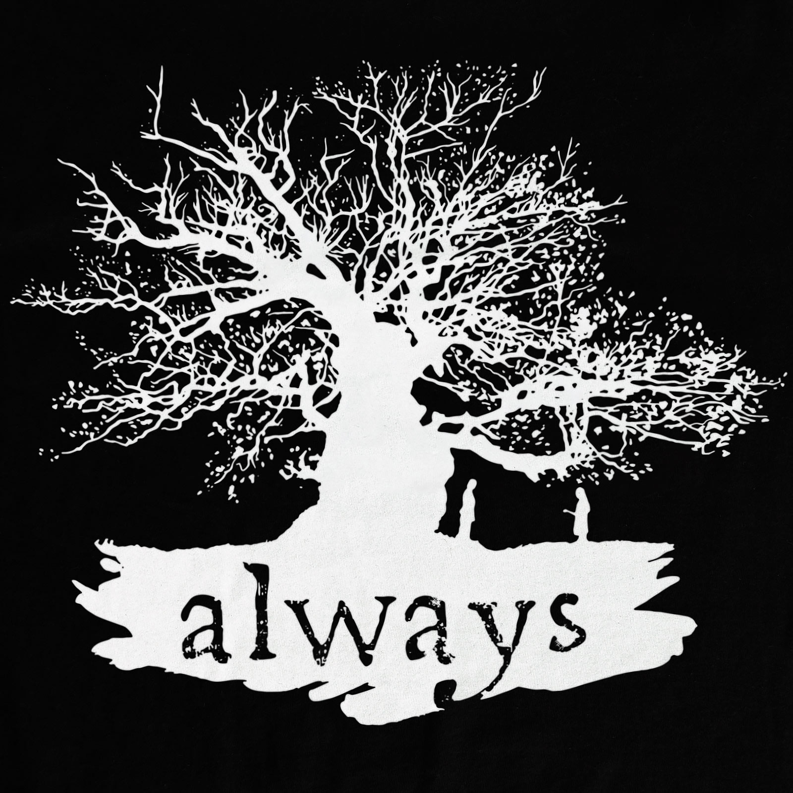 Harry Potter - Always T-Shirt Damen schwarz