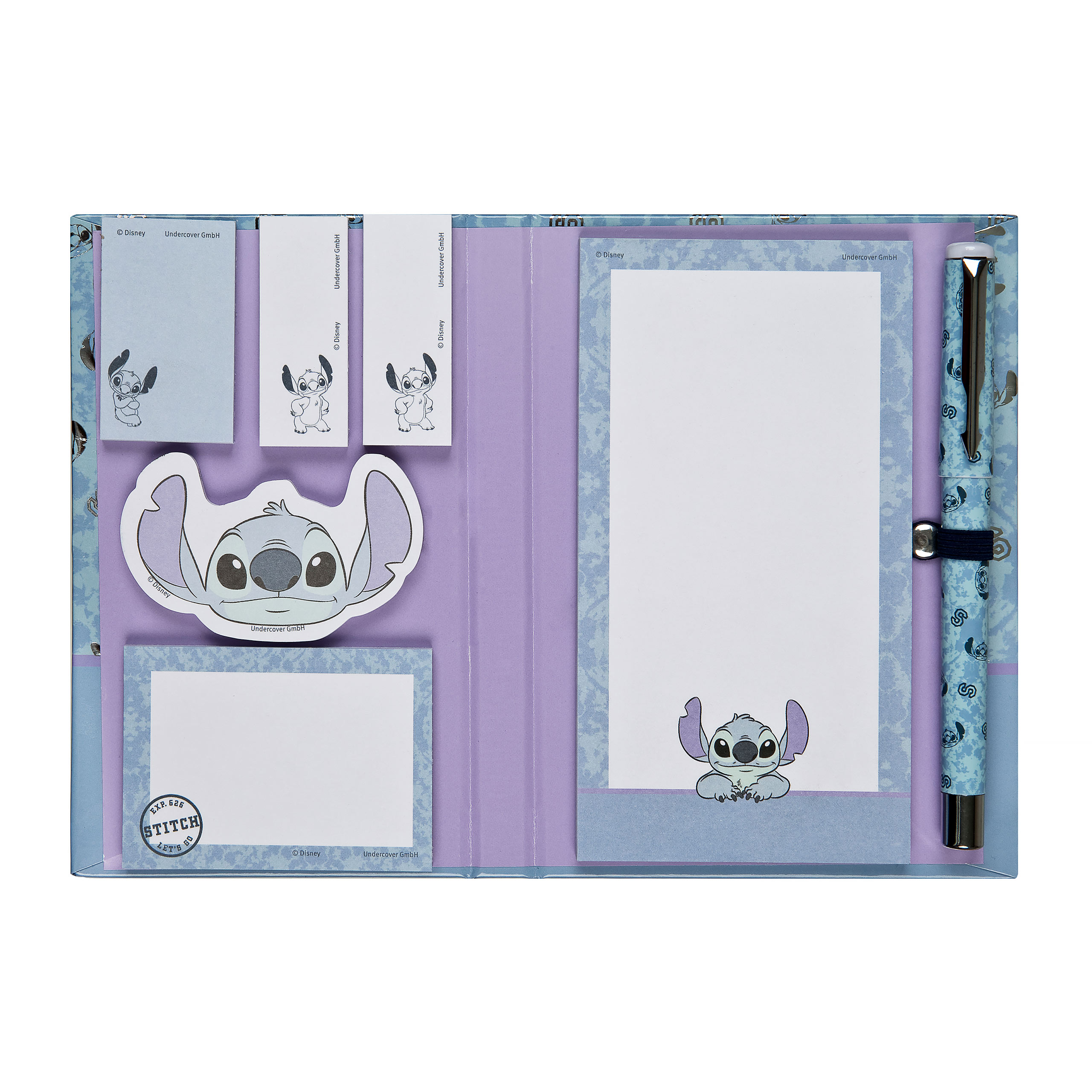 Stitch Notepad Set with Pen - Lilo & Stitch