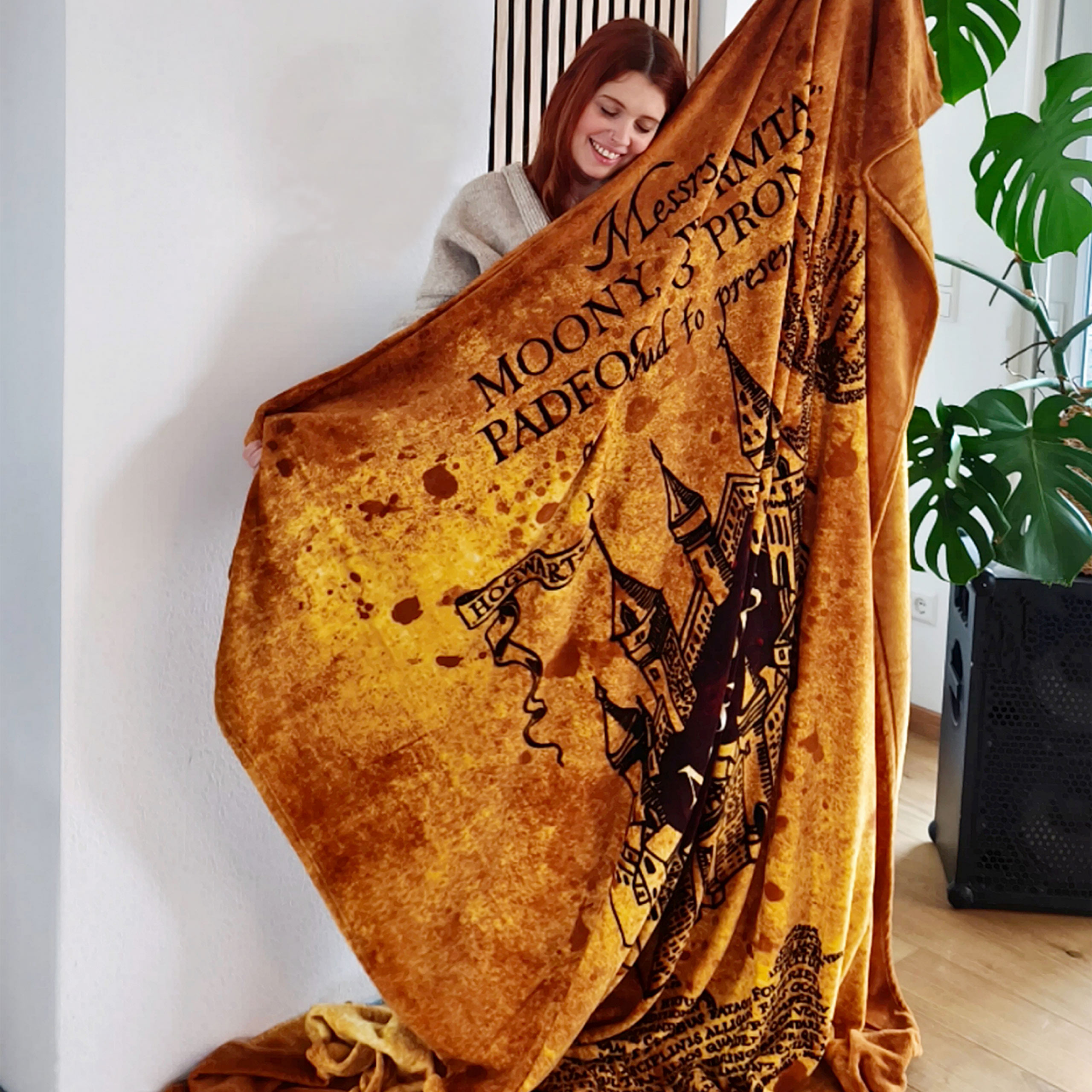 Harry Potter - Marauders Map Fluffy Blanket