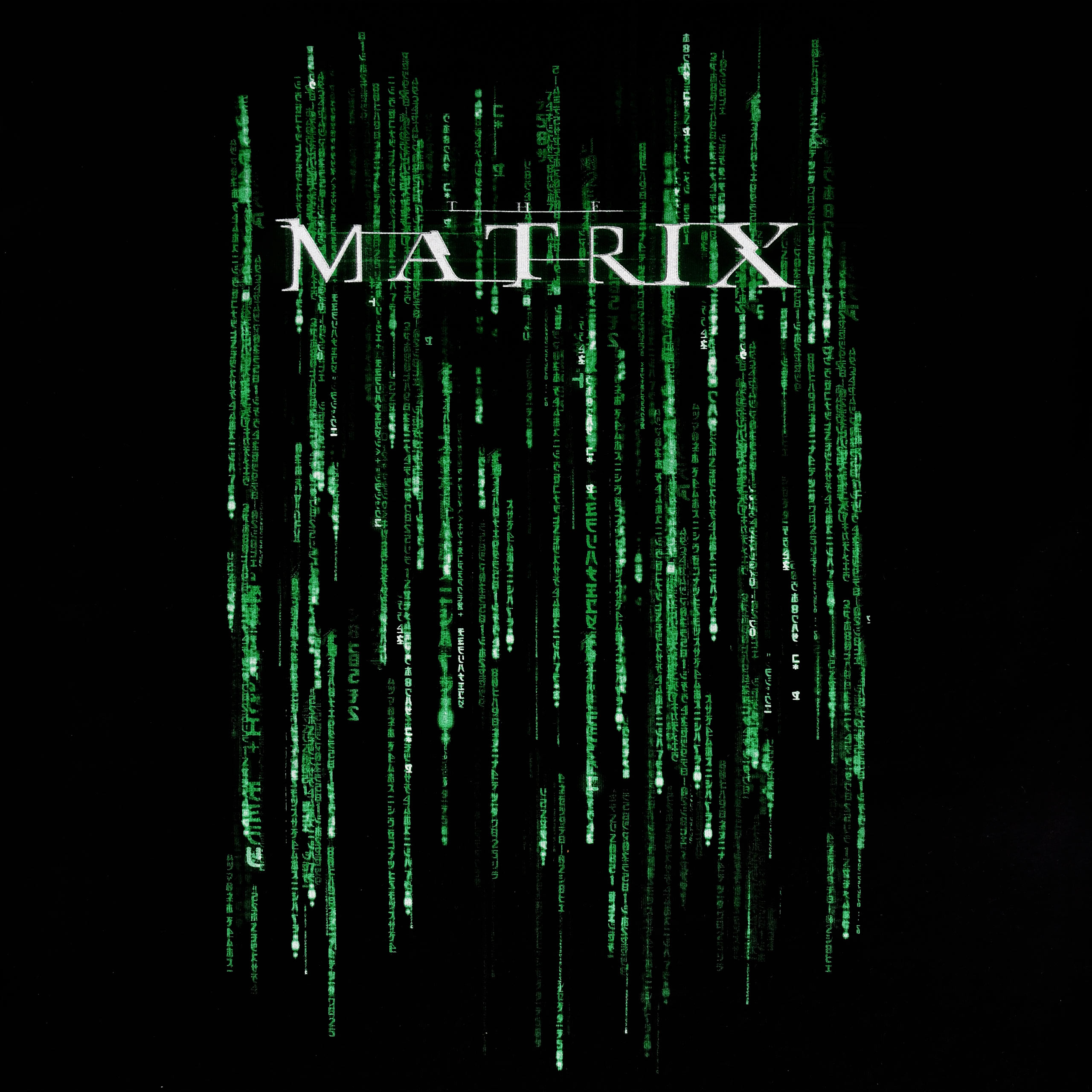 Matrix - Code T-Shirt schwarz