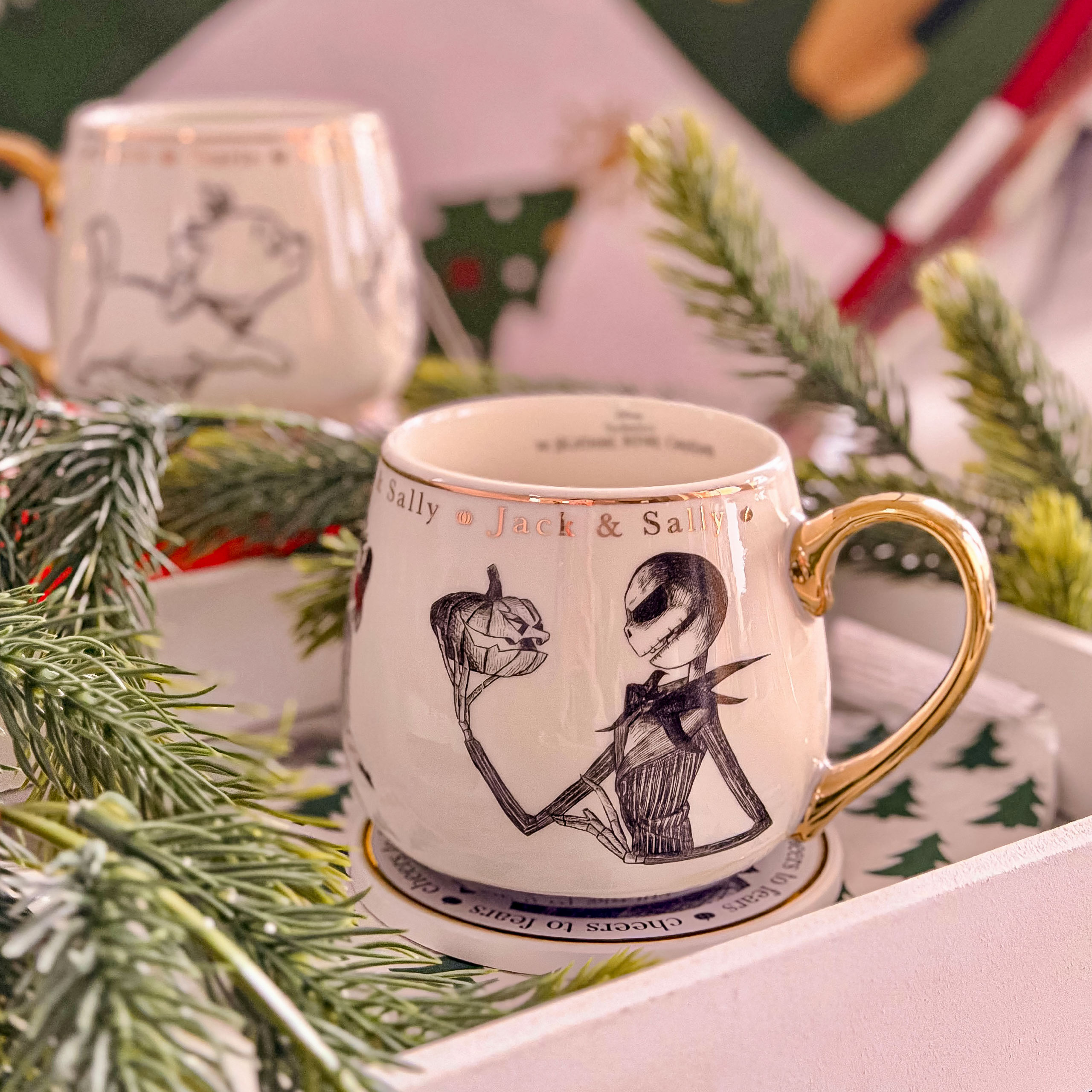 L'Étrange Noël de Monsieur Jack - Mug de collection premium Sally et Jack