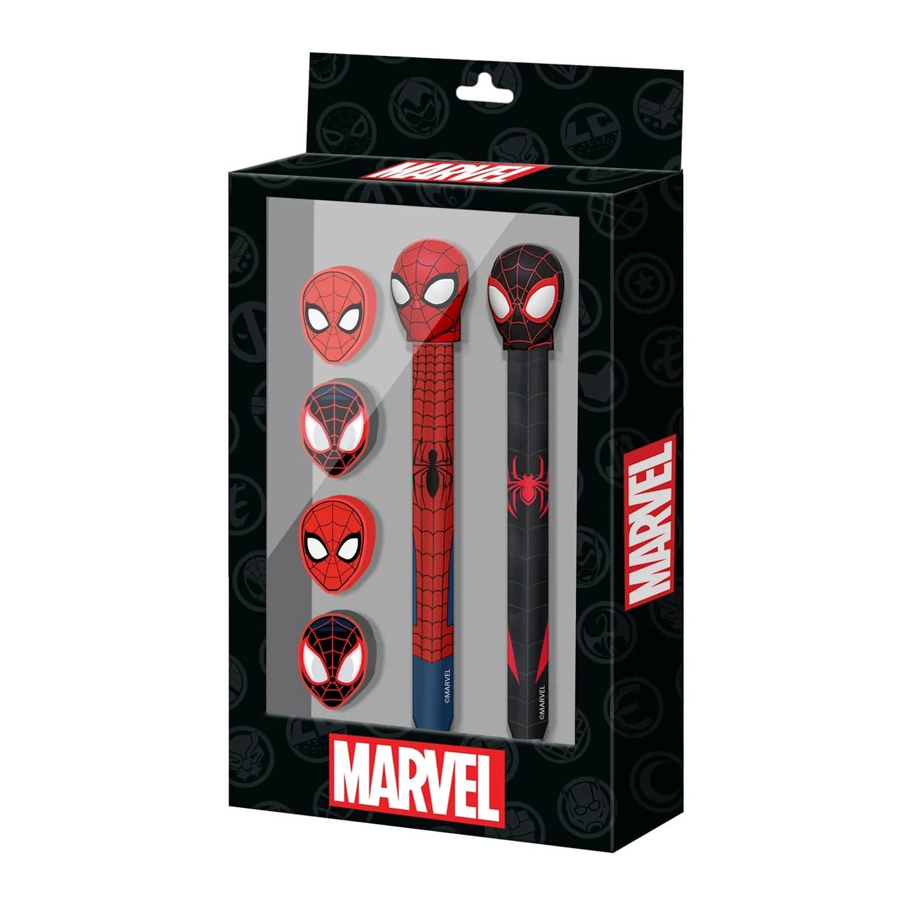 Set de escritura Spider-Man pack de 6