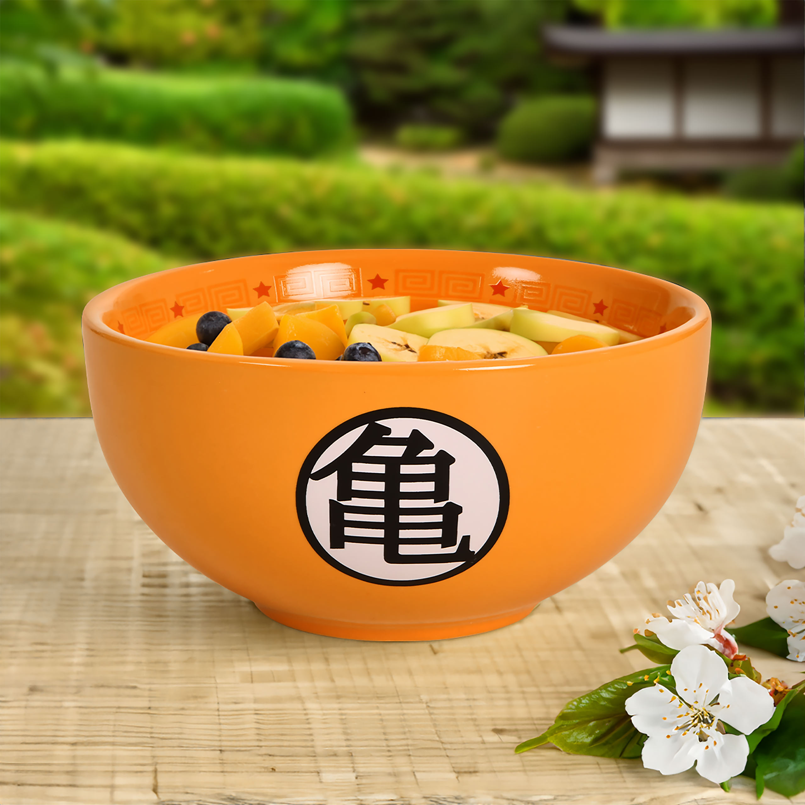 Dragon Ball Z - Son Goku & Kame Kanji Symbols cereal bowl