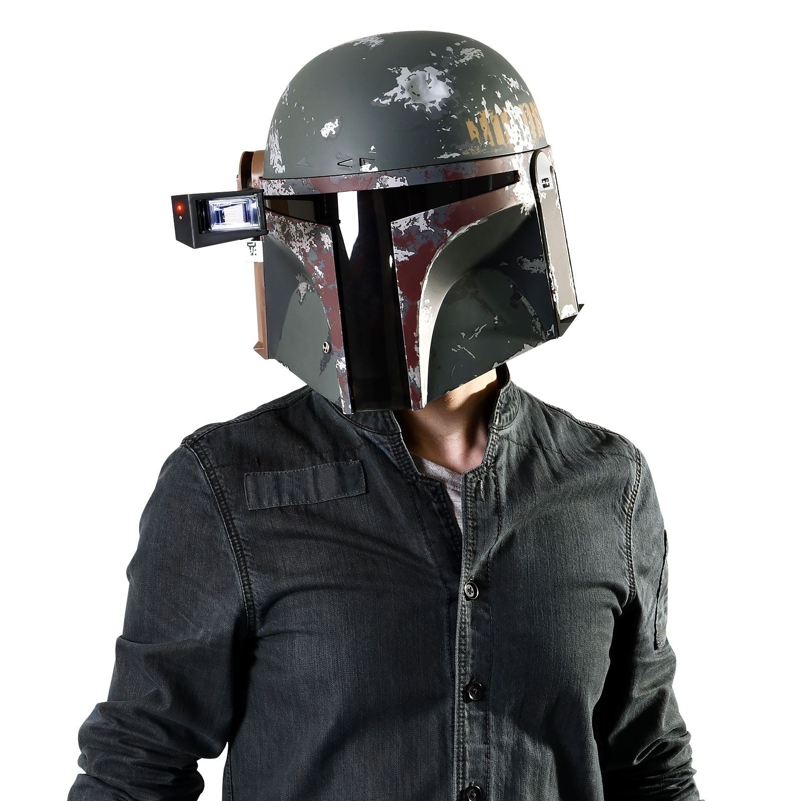 Star Wars - Boba Fett Helmet Premium Replica with Light Effects | Elbenwald