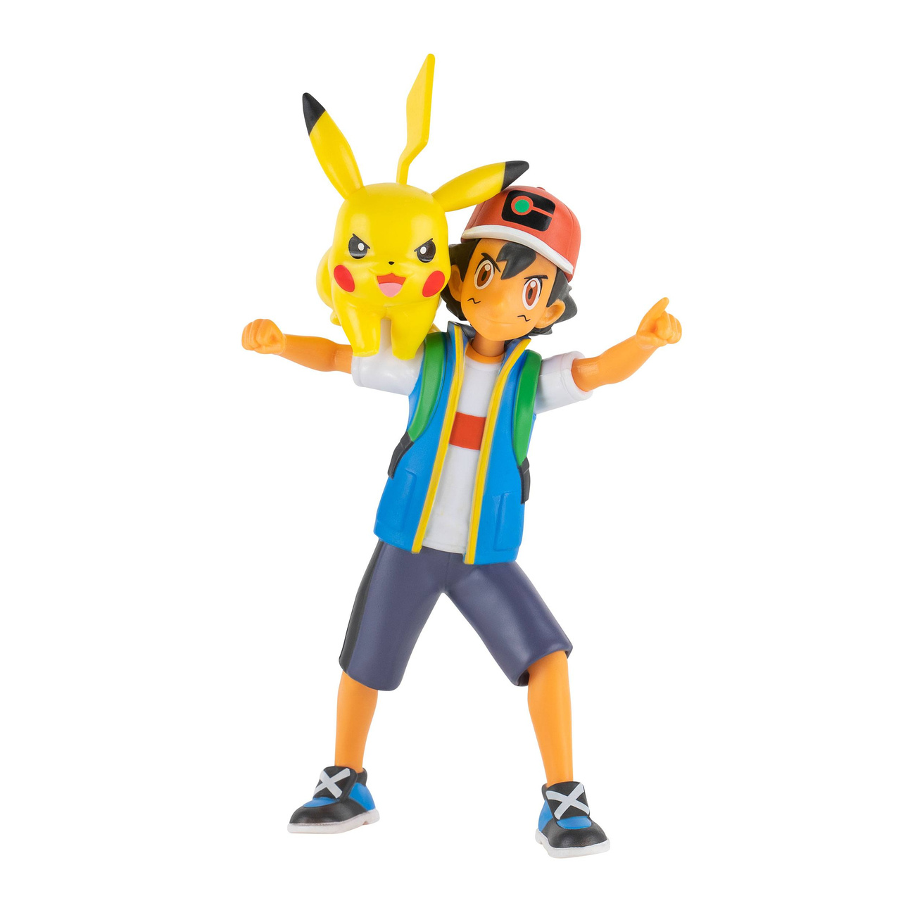 Pokémon Battle Feature Figures Ash & Pikachu 11 cm