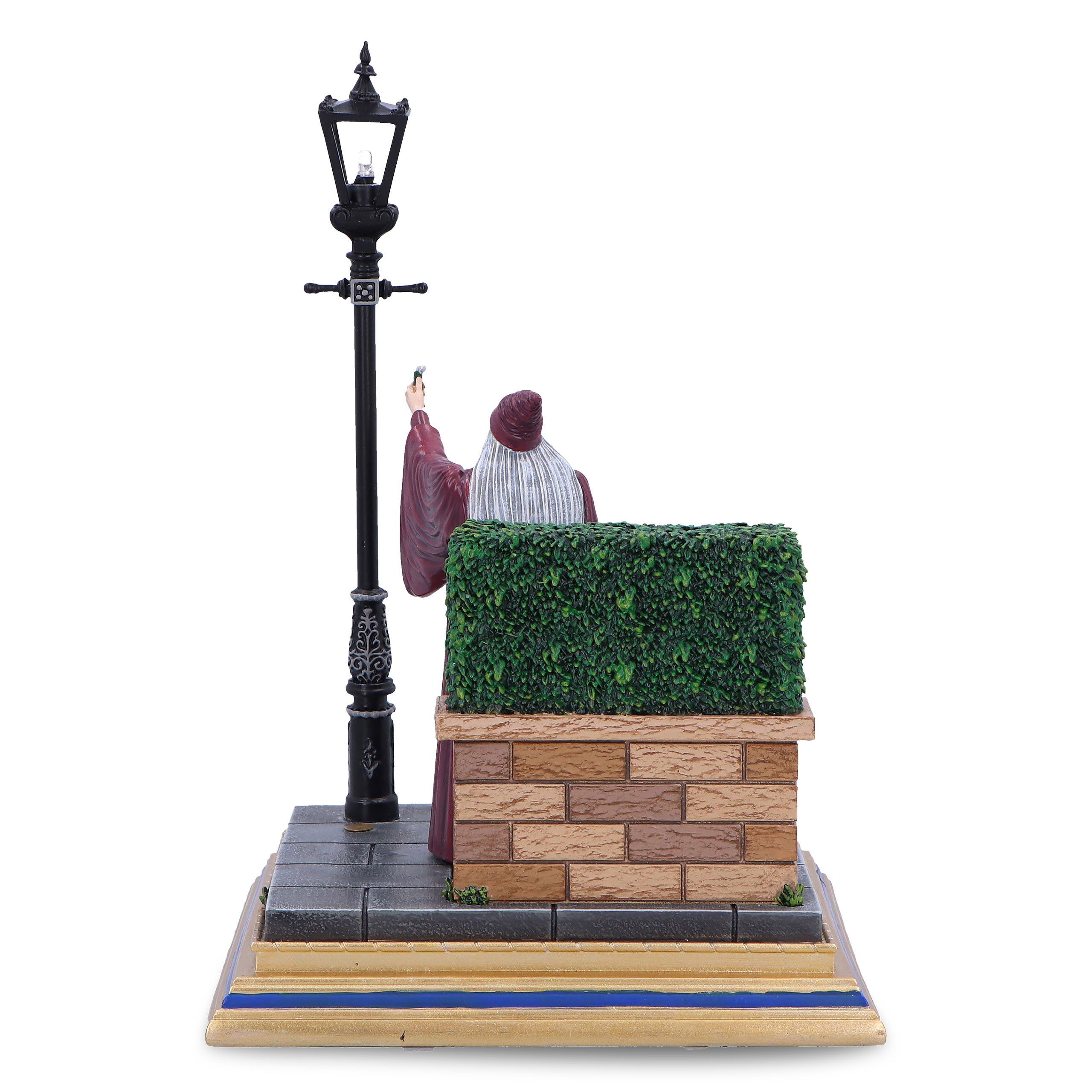 Harry Potter - Figura Diorama Dumbledore Privet Drive con Effetto Luce