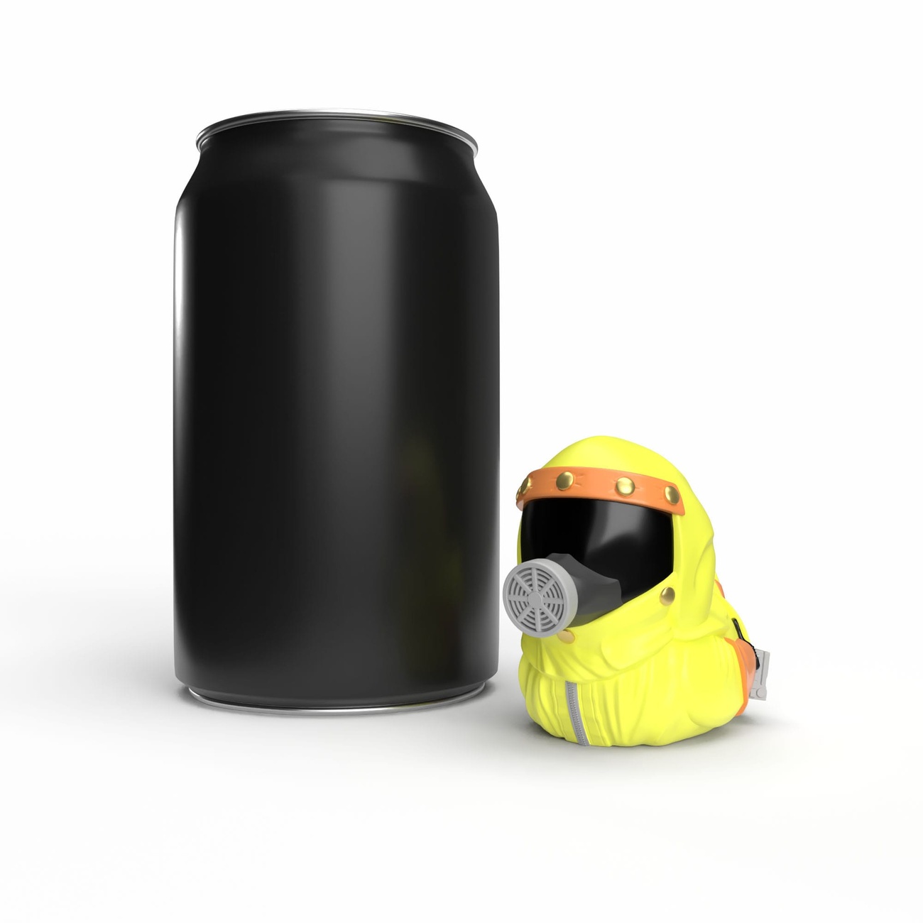 Back to the Future Tubbz mini PVC-figuur Marty Radiation Suit 5 cm
