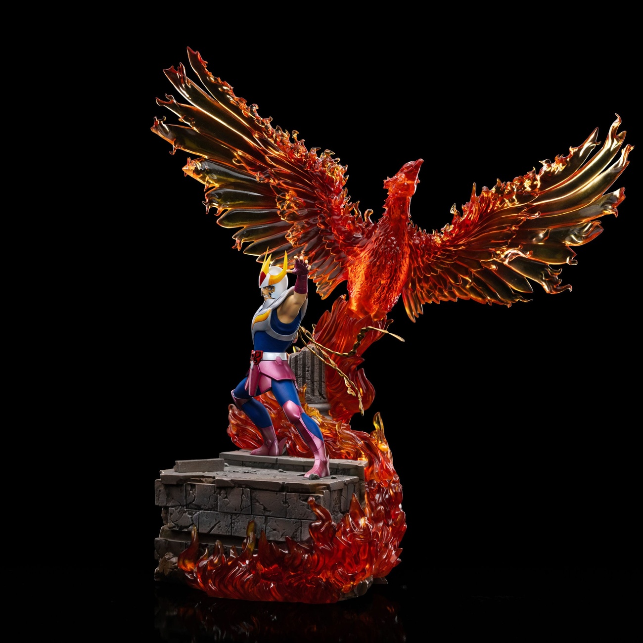 Saint Seiya Statua Deluxe Art Scale 1/10 Phoenix Ikki 41 cm