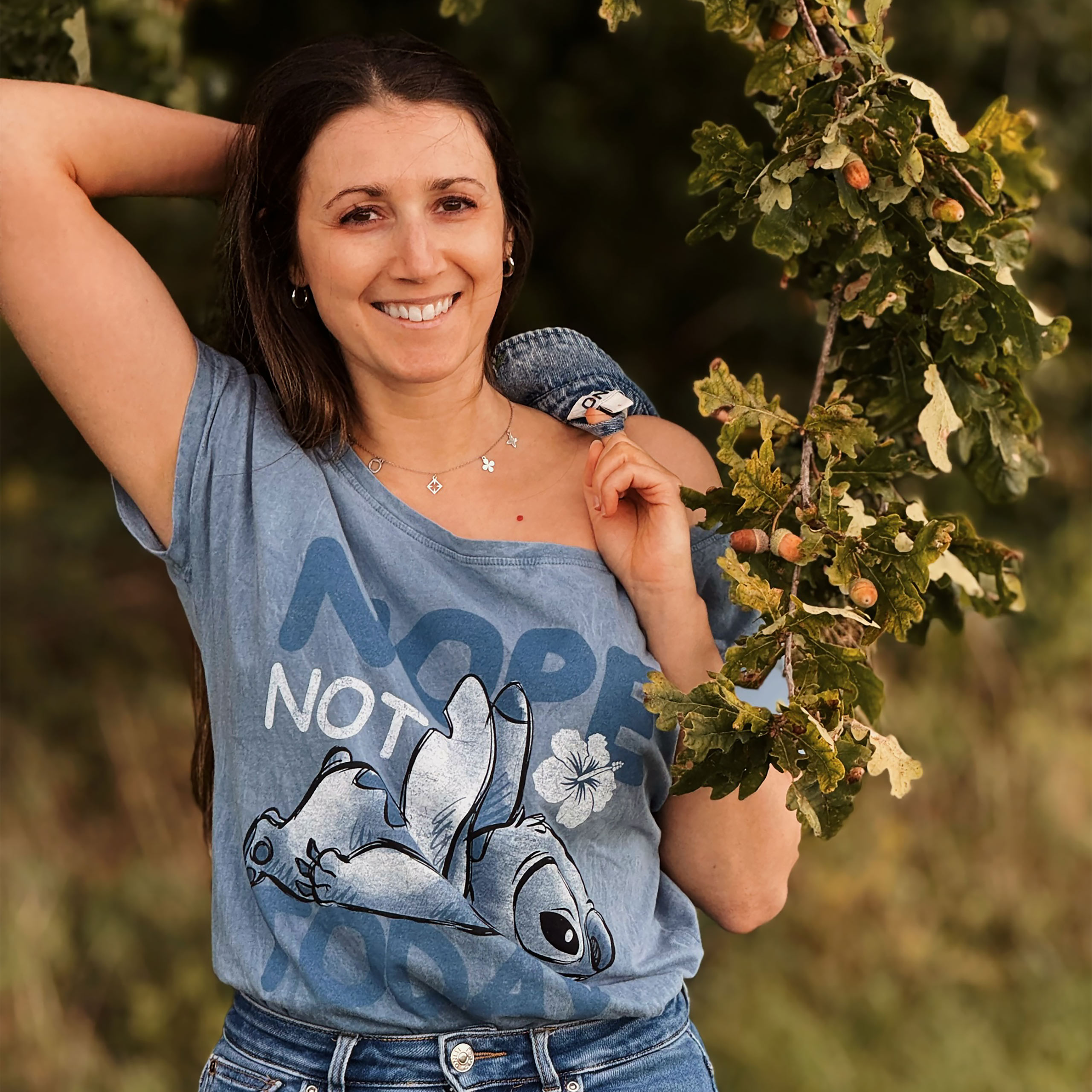 Lilo & Stitch - Not Today Camiseta azul