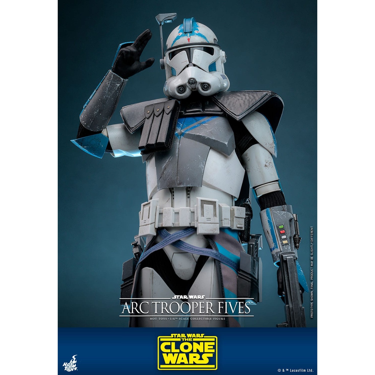 Star Wars: The Clone Wars Figurine articulée 1/6 ARC Trooper Fives 30 cm