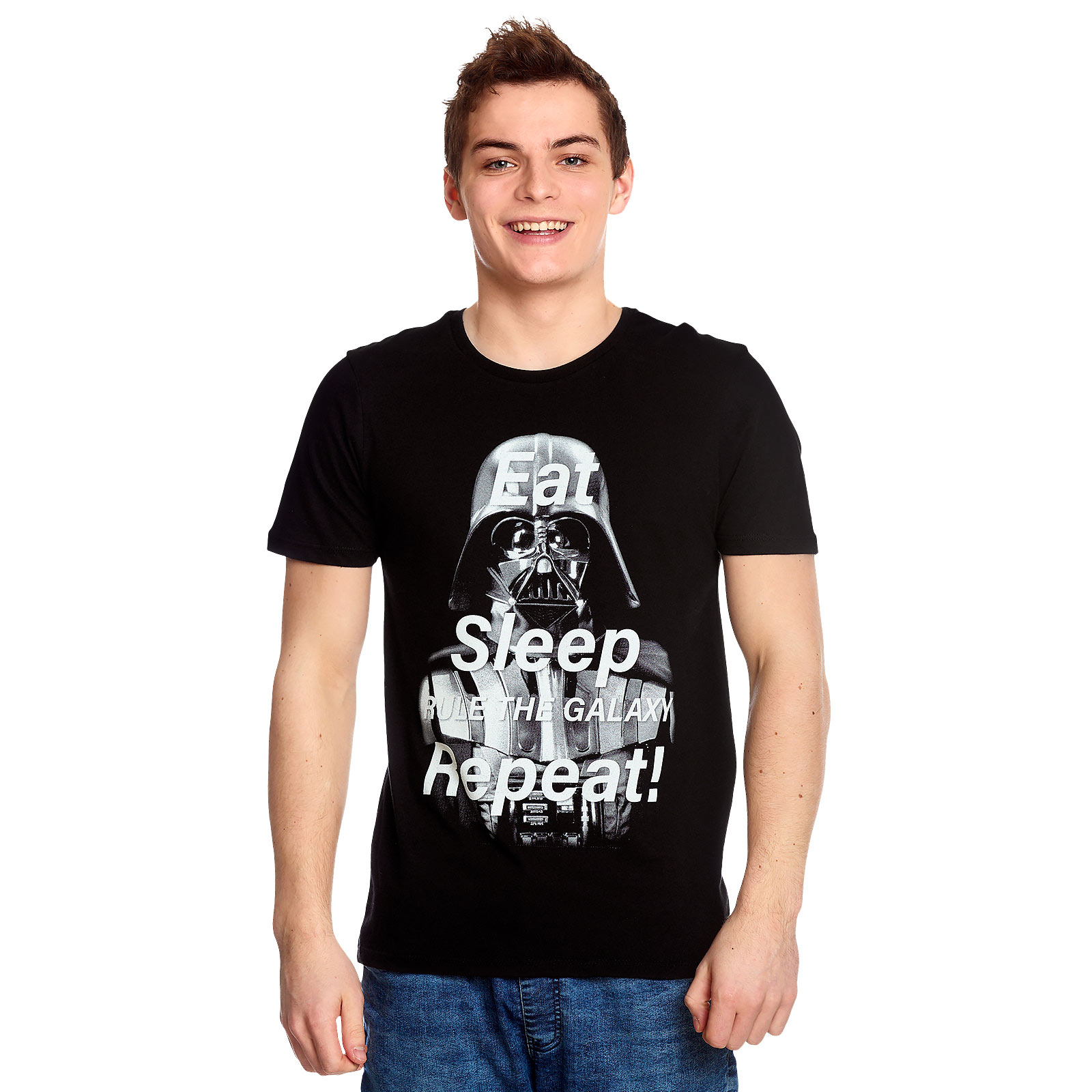 Star Wars - Darth Vader Daily Routine T-Shirt Black