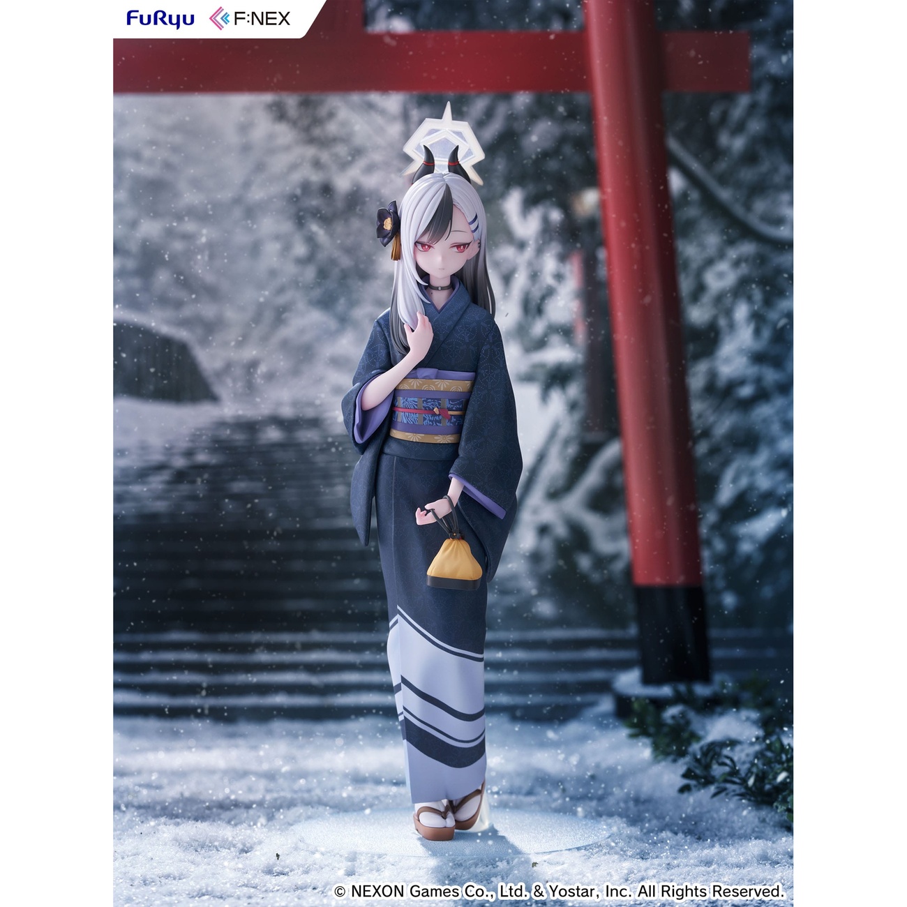 Blue Archiv F:Nex PVC Statue 1/7 Kayoko (NewYear) 27 cm