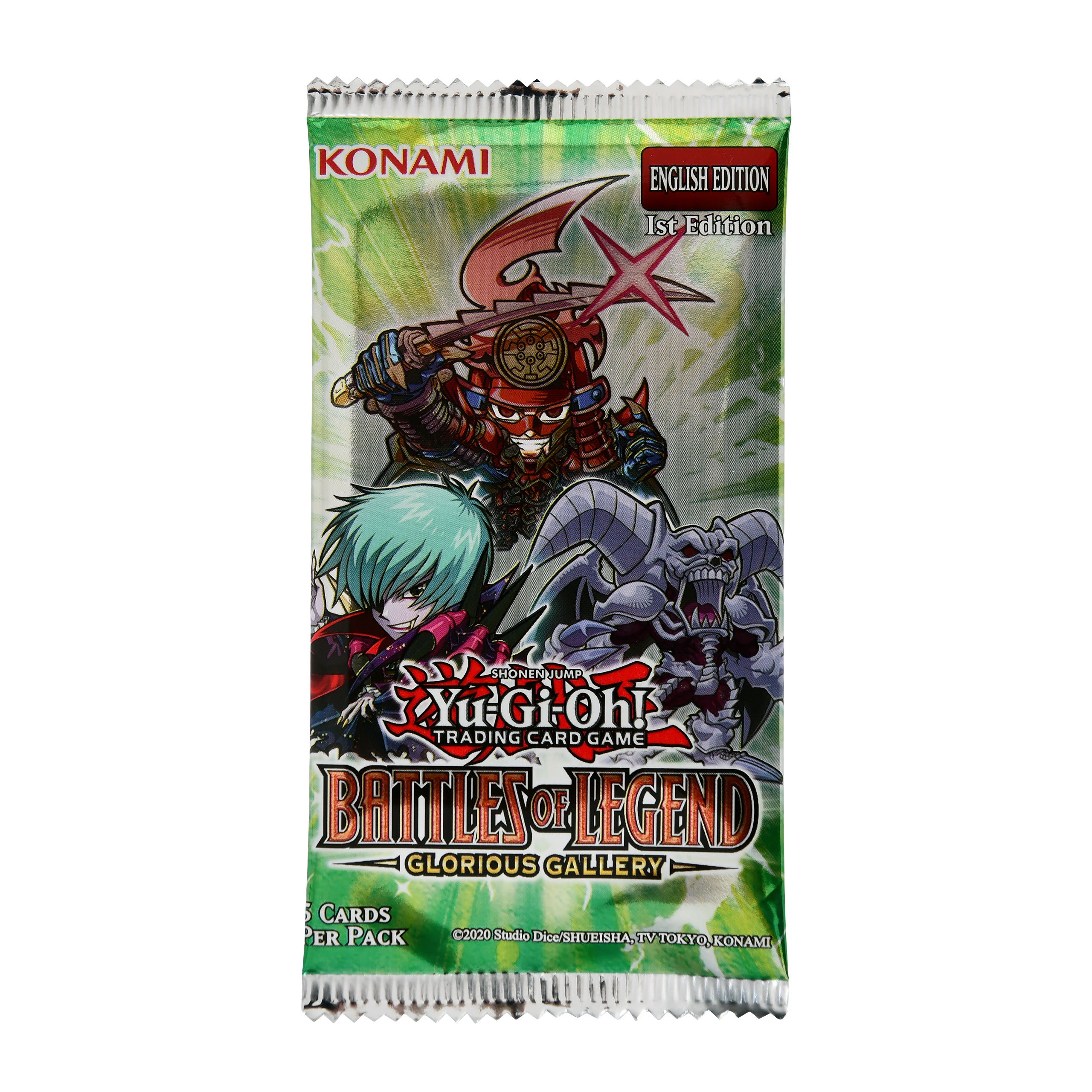 Yu-Gi-Oh! - Battles of Legend: Glorious Gallery Trading Card Booster English Version