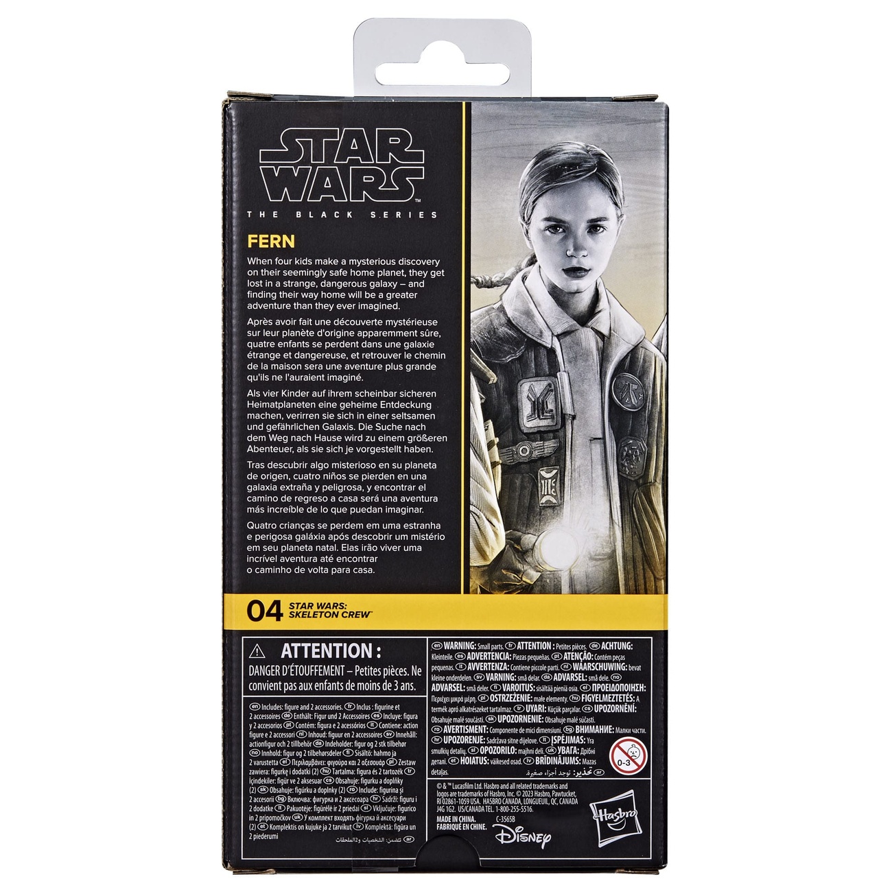 Star Wars : Skeleton Crew figurine Black Series Fern 15 cm