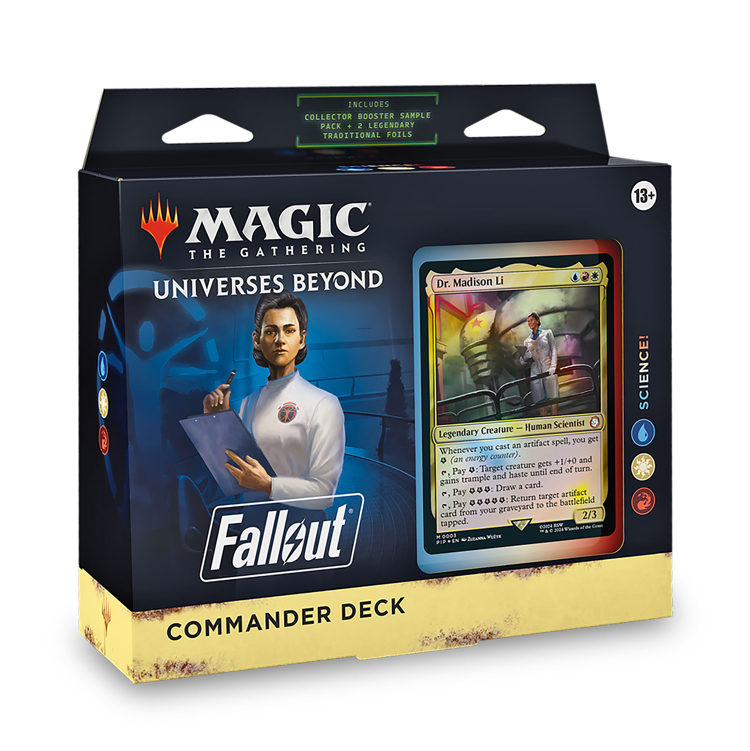 Fallout - Science Commander Deck English Version - Magic the Gathering