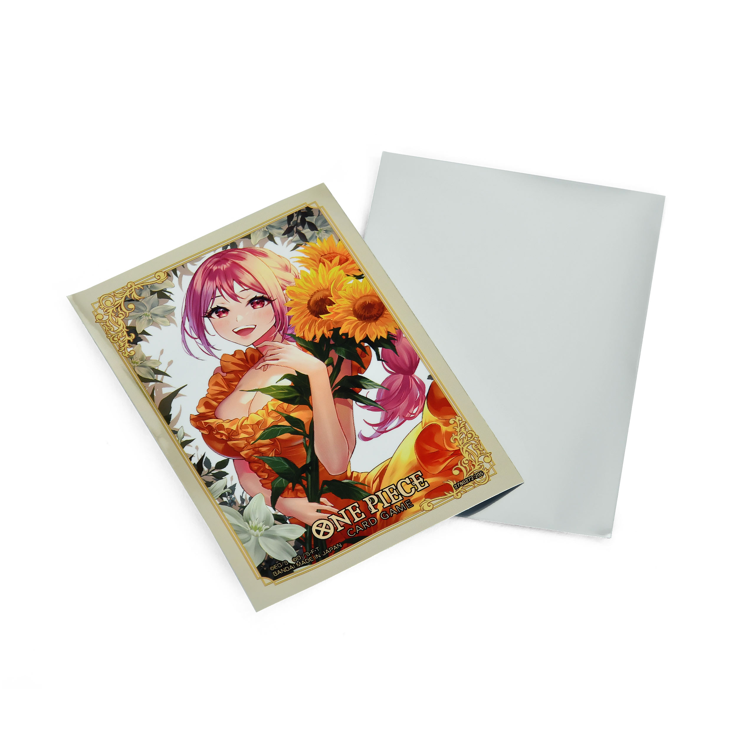 One Piece Card Game - Rebecca Official Sleeve 11 Fundas para cartas Vol. 4 Edición limitada