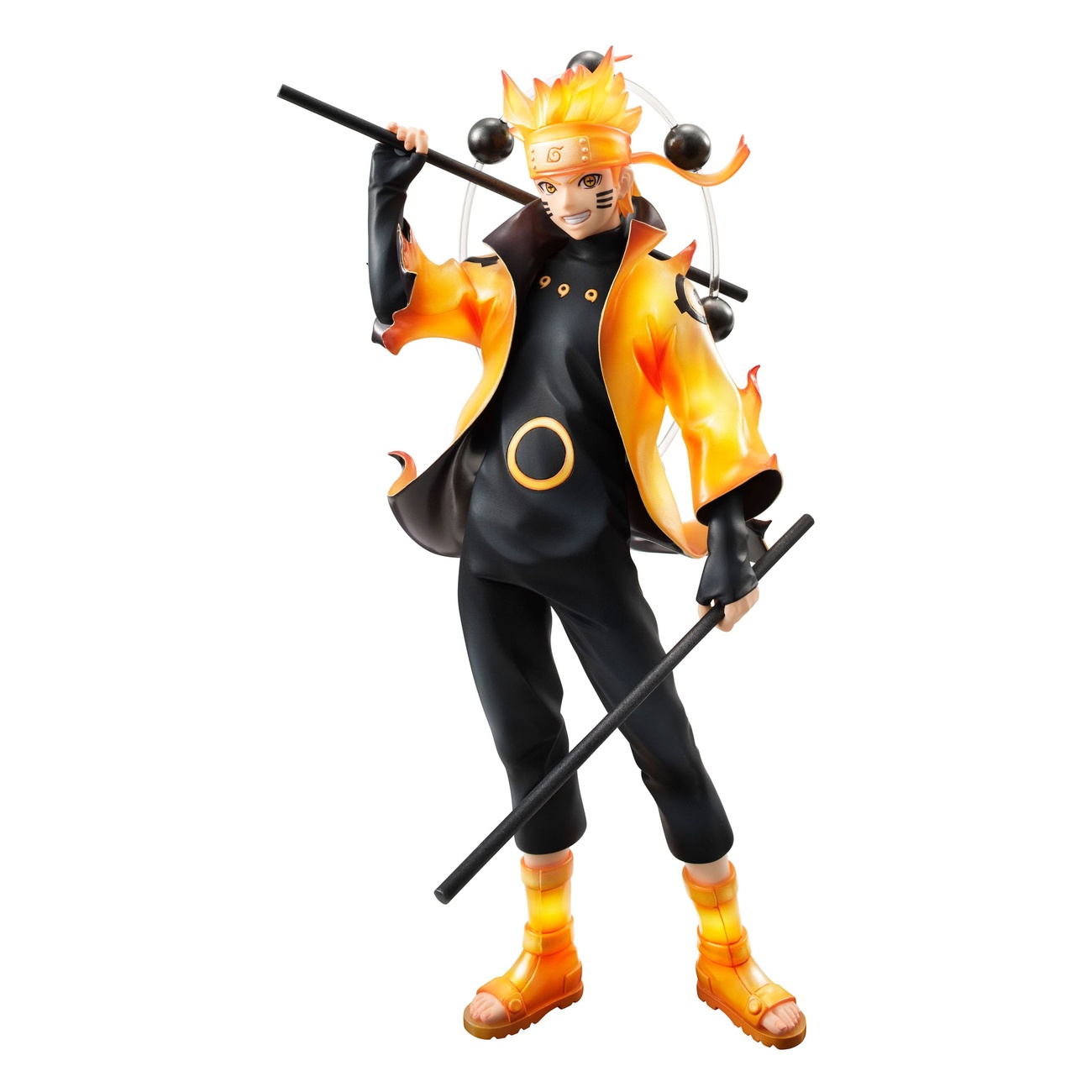Naruto Shippuden G.E.M. Series PVC Statue Naruto Uzumaki Six Paths Sage Mode 15th Anniversary Ver. 22 cm
